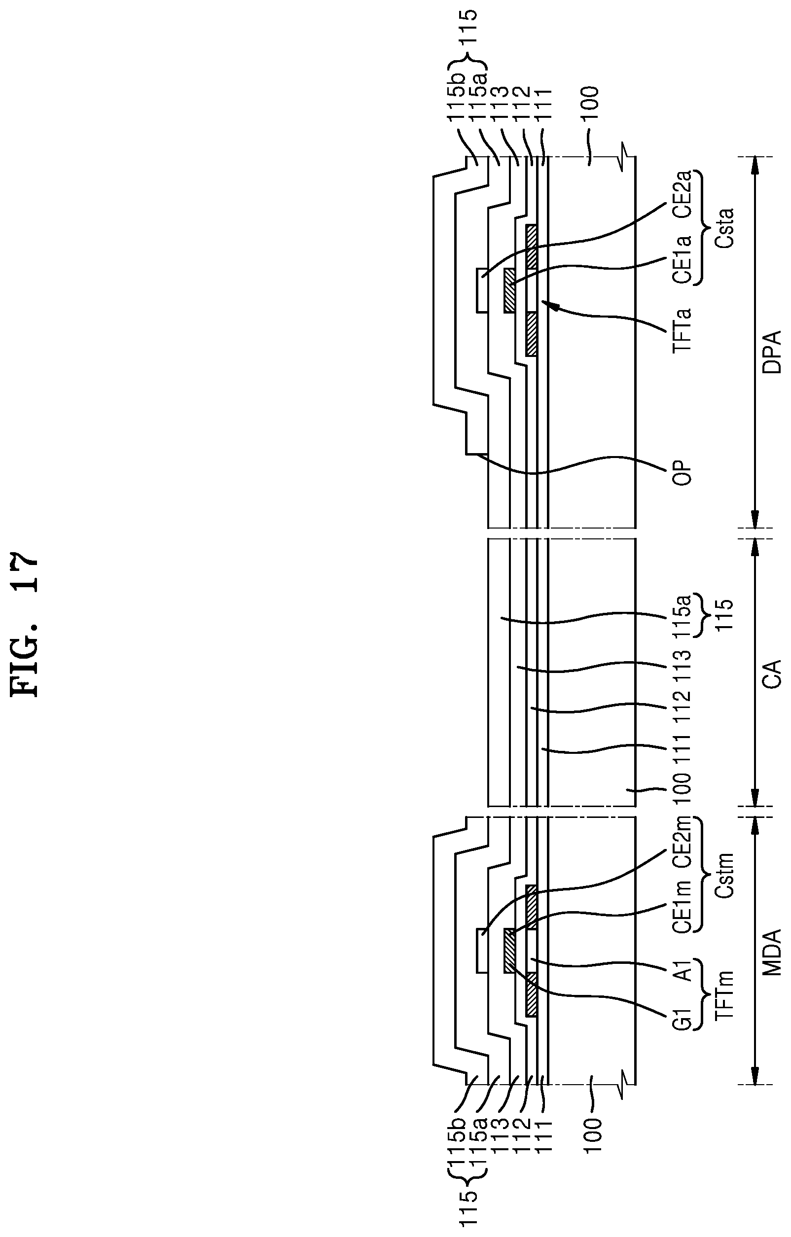 Patent US12101971 Figure 17 – Display apparatus and method of manufacturing the same
