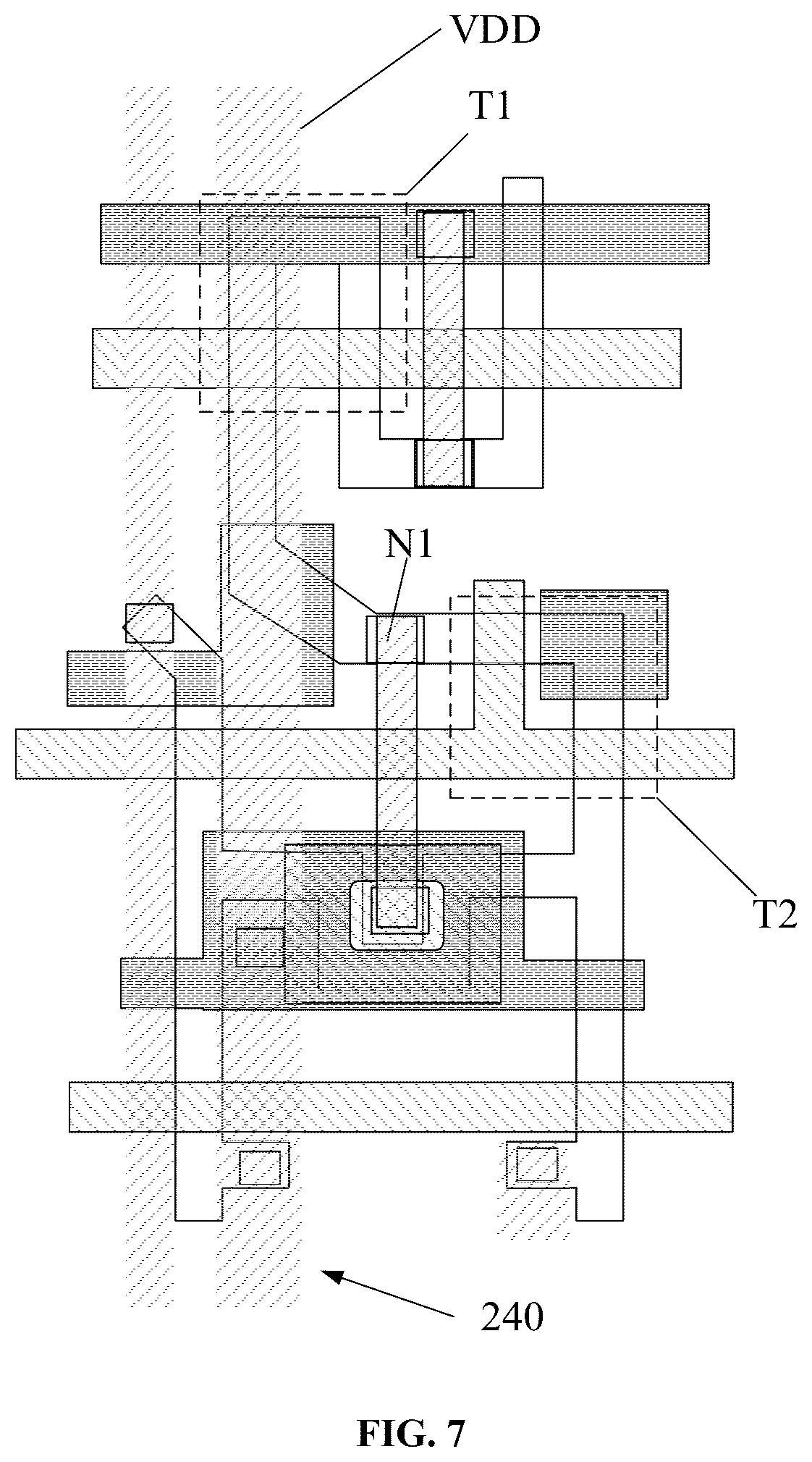 Patent US12101972 Figure 7 – Display substrate and display device