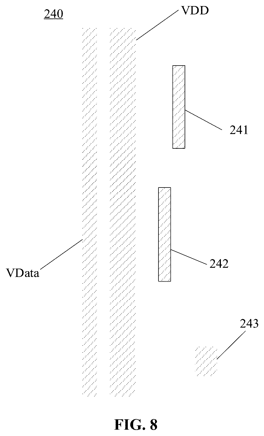 Patent US12101972 Figure 8 – Display substrate and display device