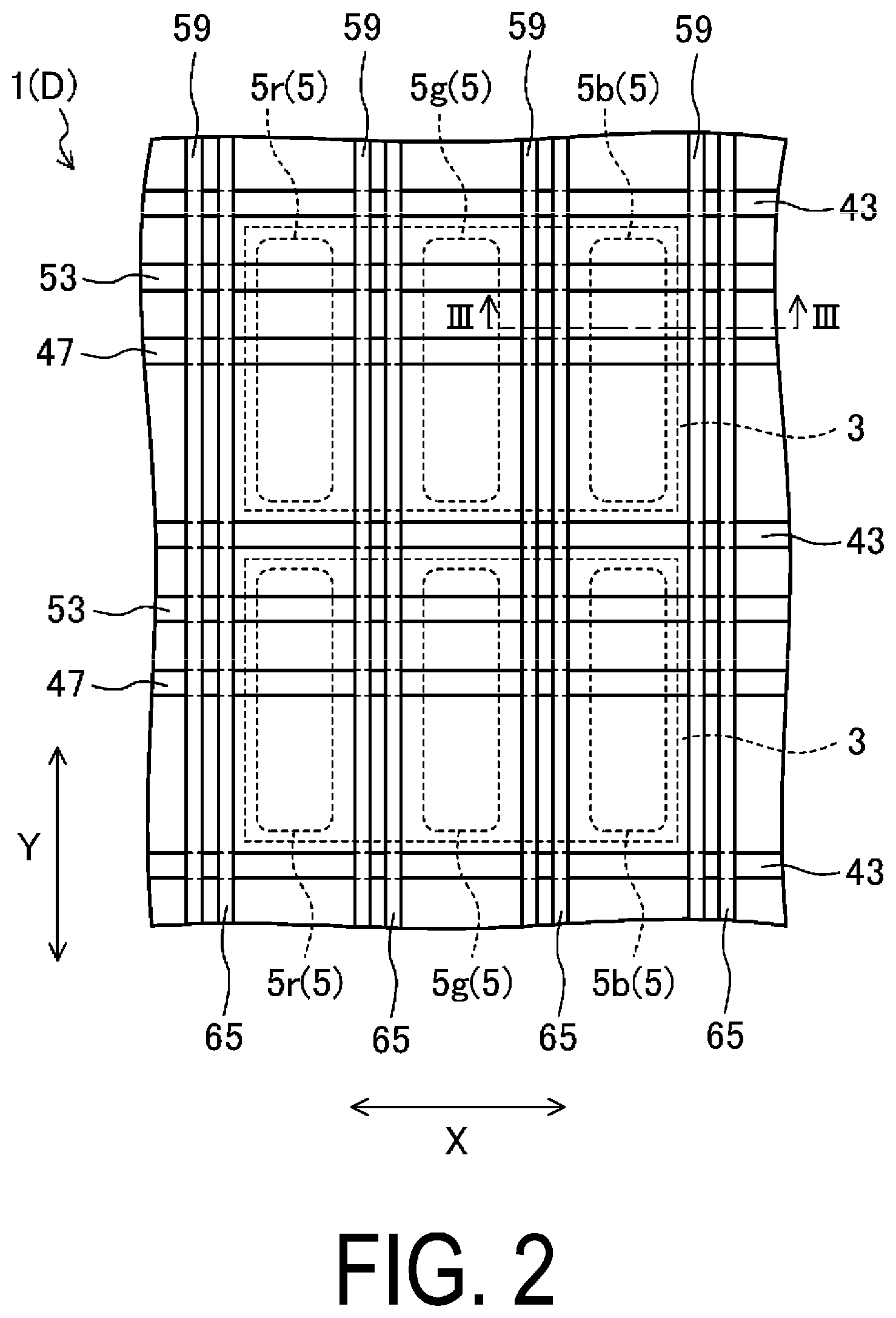 Patent US12101974 Figure 2 – Display device