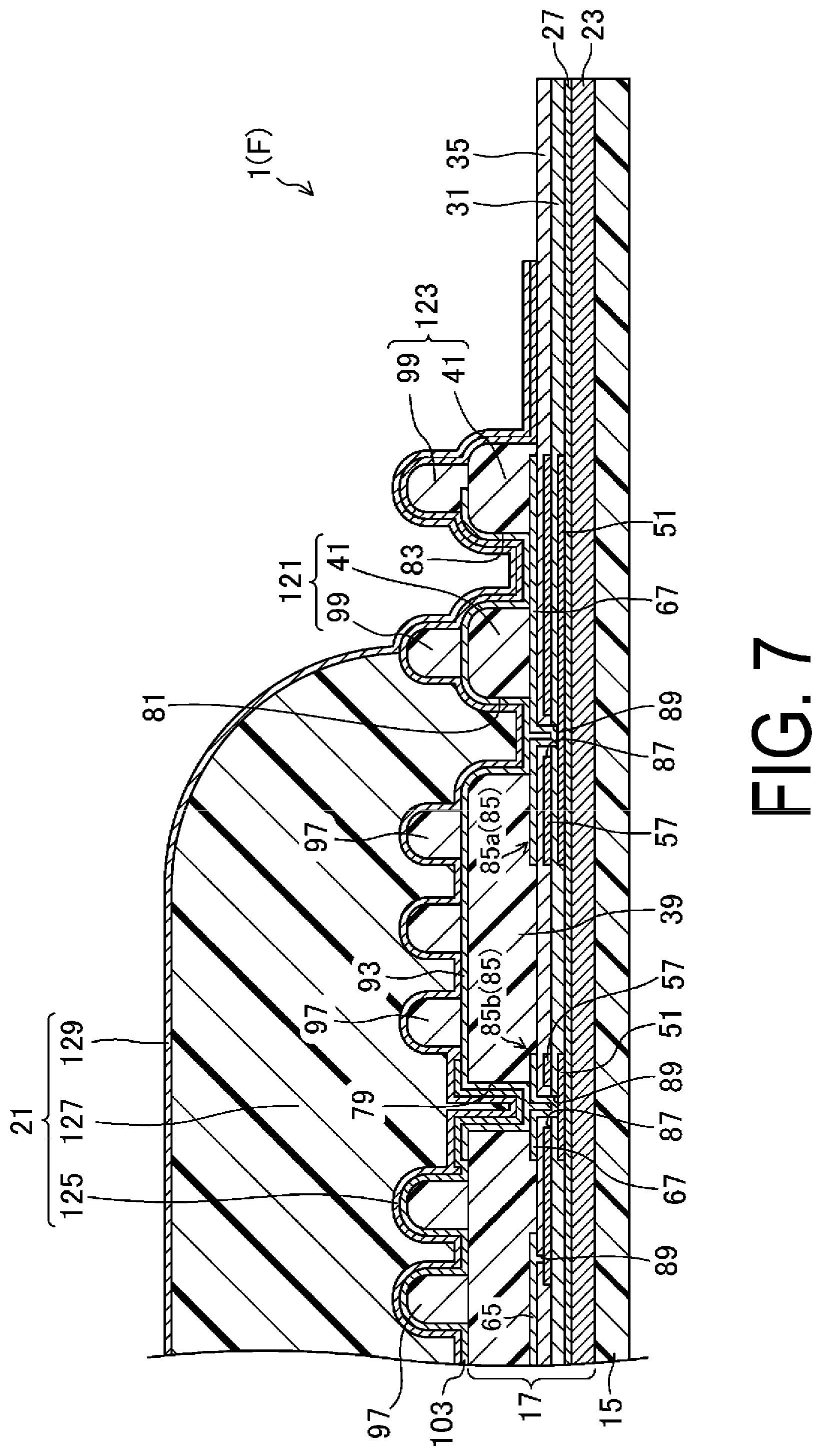 Patent US12101974 Figure 7 – Display device