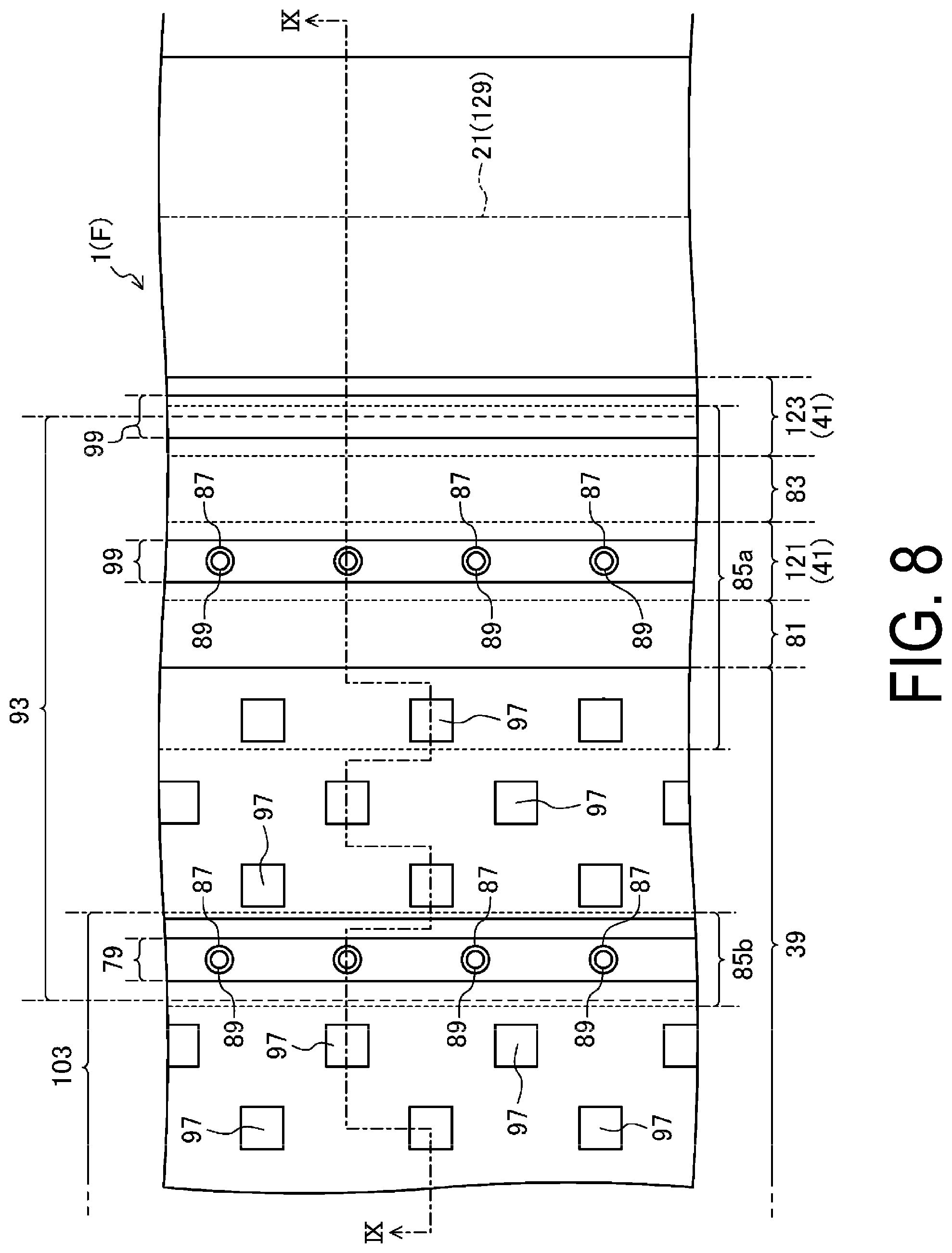 Patent US12101974 Figure 8 – Display device
