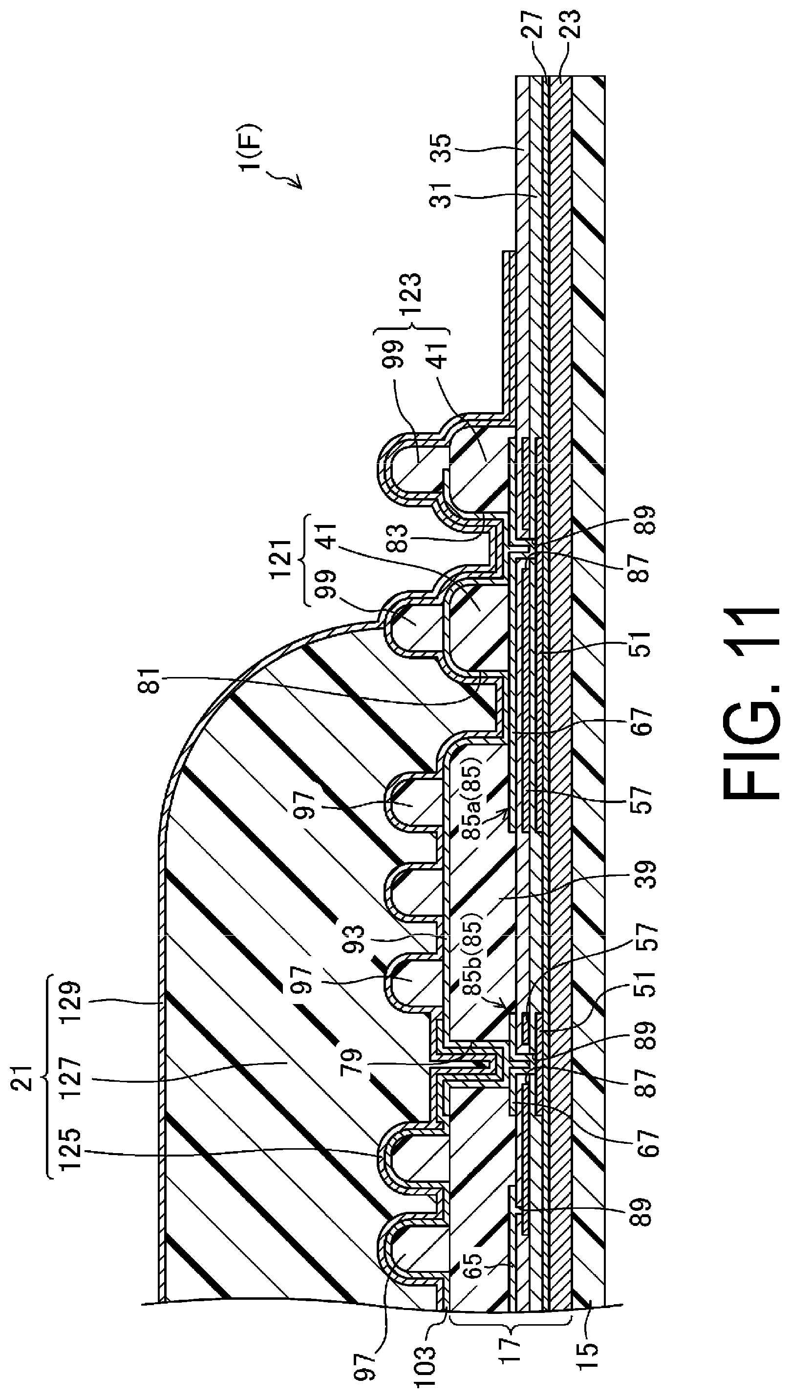 Patent US12101974 Figure 11 – Display device