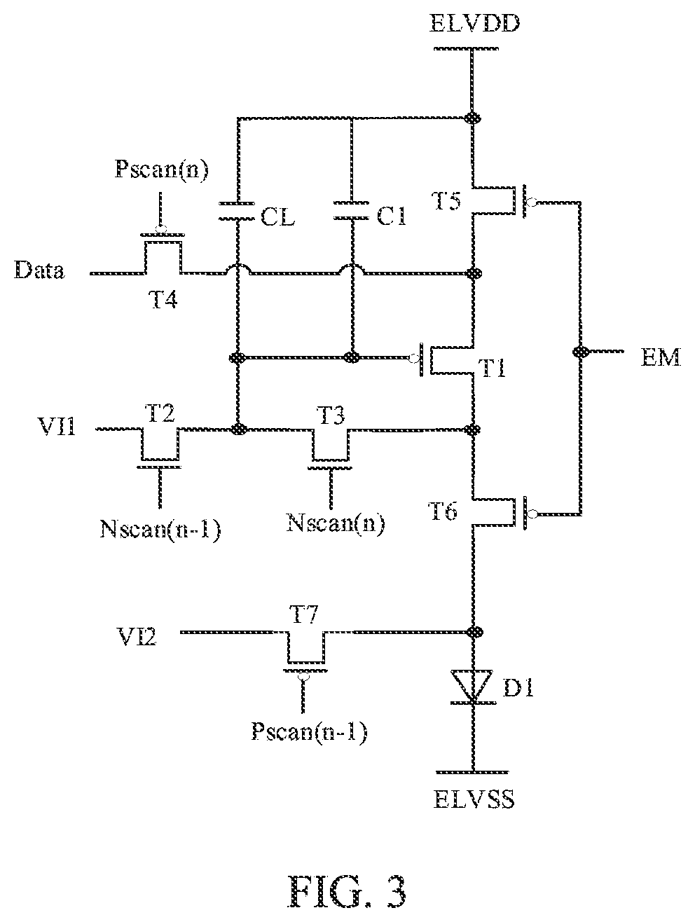 Patent US12101975 Figure 3 – Display panel and display device