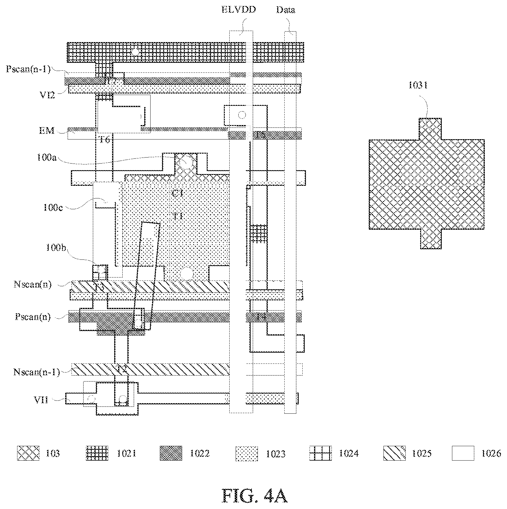 Patent US12101975 Figure 4 – Display panel and display device