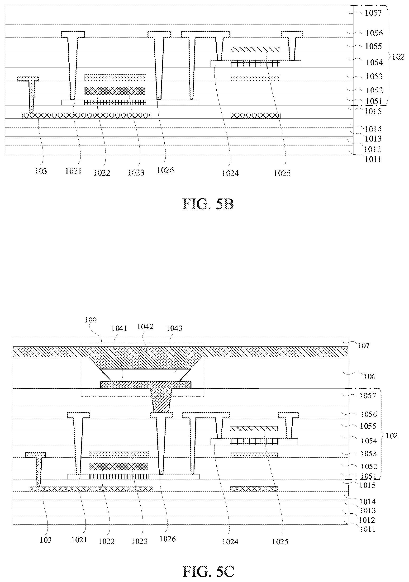 Patent US12101975 Figure 8 – Display panel and display device