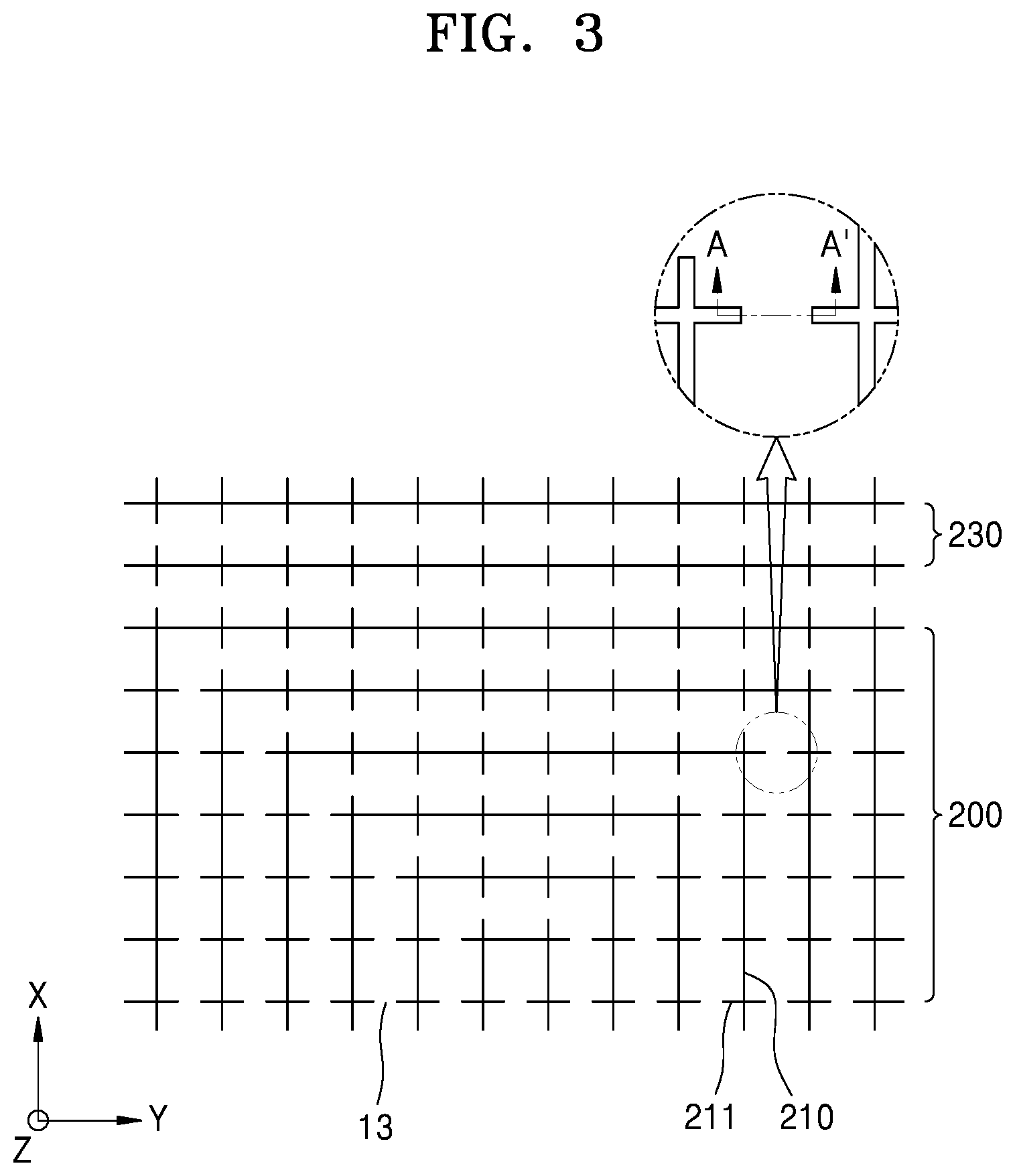 Patent US12101977 Figure 3 – Display apparatus including connection wires having branches and manufacturing method thereof