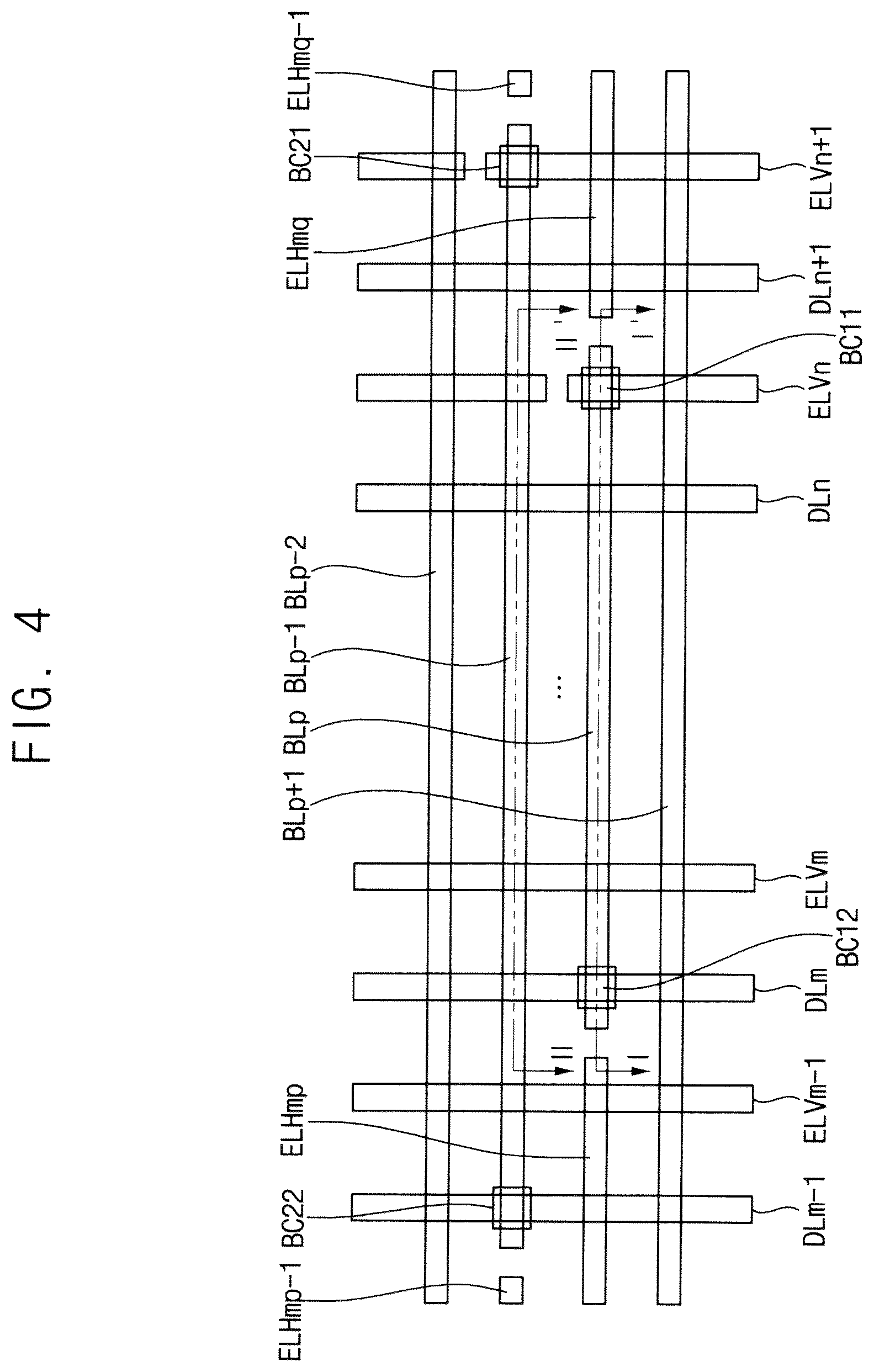 Patent US12101978 Figure 4 – Display device with fan-out line and low-voltage power supply line in display area
