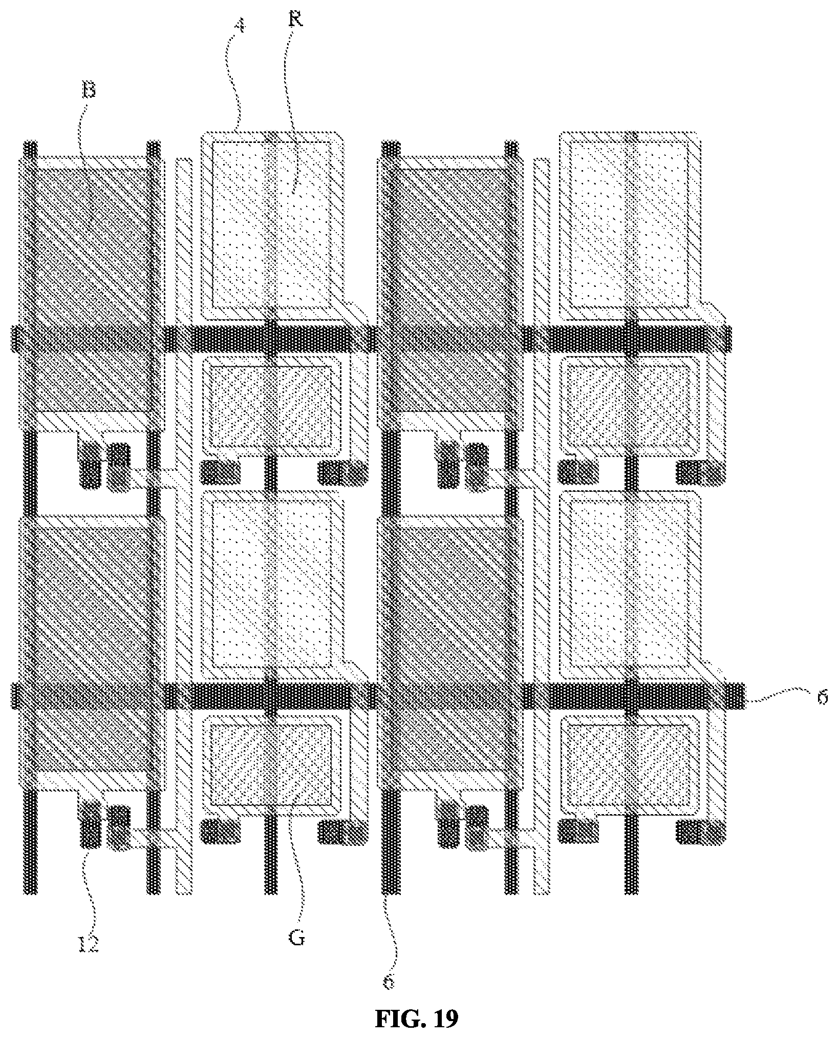Patent US12101979 Figure 19 – Display substrate with an auxiliary cathode layer, method of manufacturing the same, and display device