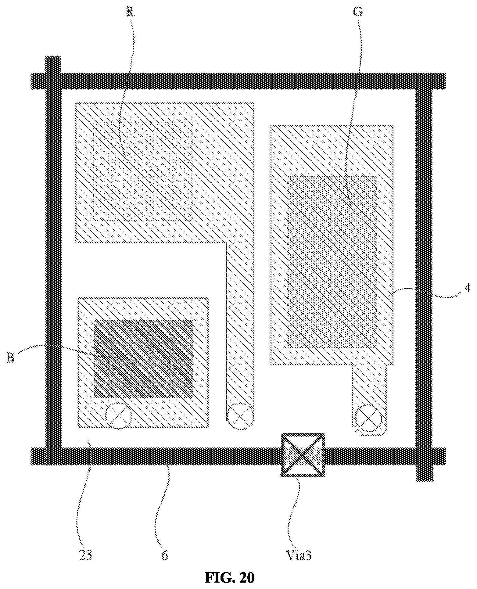 Patent US12101979 Figure 20 – Display substrate with an auxiliary cathode layer, method of manufacturing the same, and display device