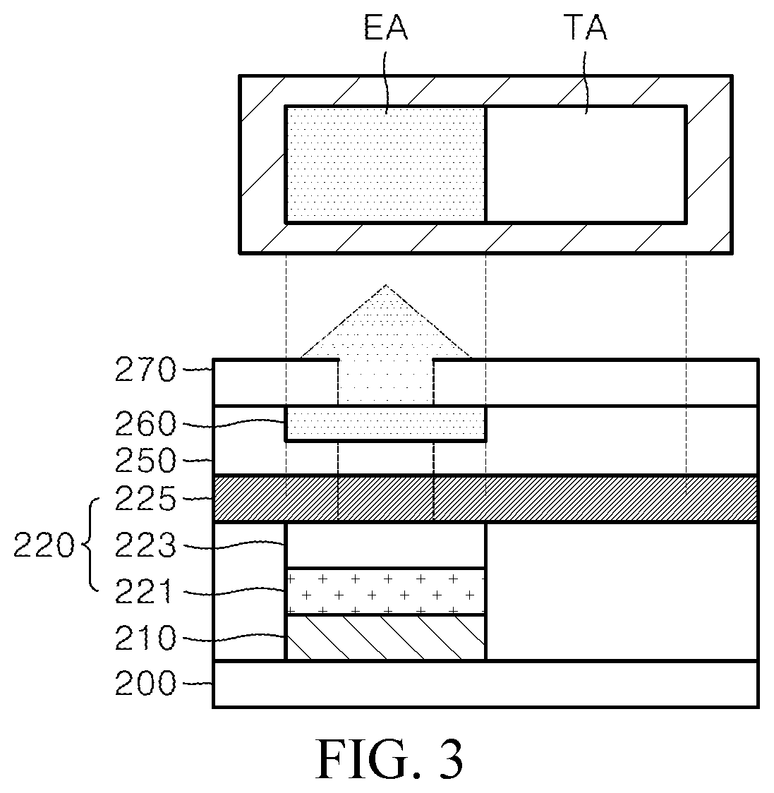 Patent US12101980 Figure 3 – Transparent display panel and transparent display device including the same