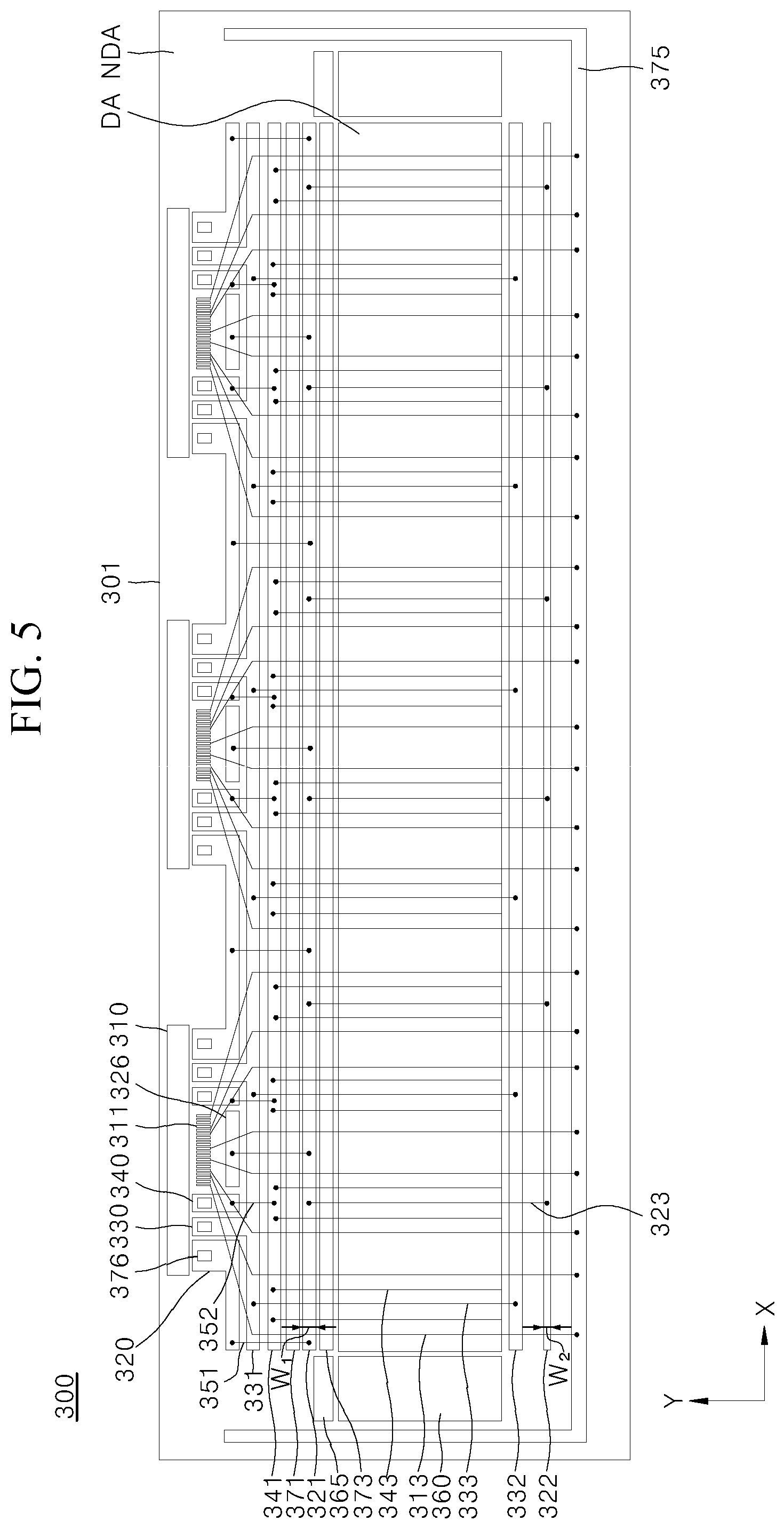 Patent US12101980 Figure 5 – Transparent display panel and transparent display device including the same