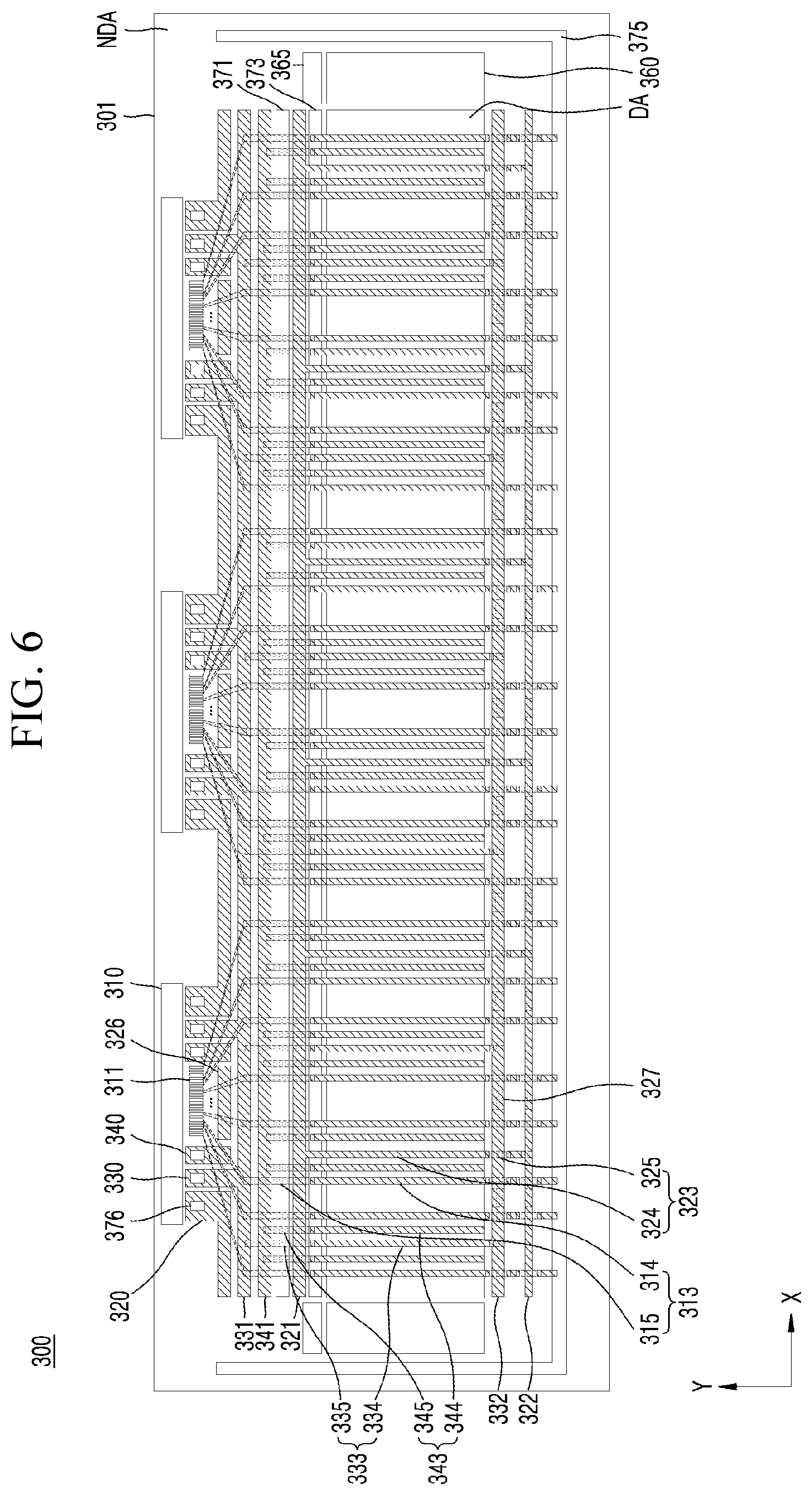 Patent US12101980 Figure 6 – Transparent display panel and transparent display device including the same