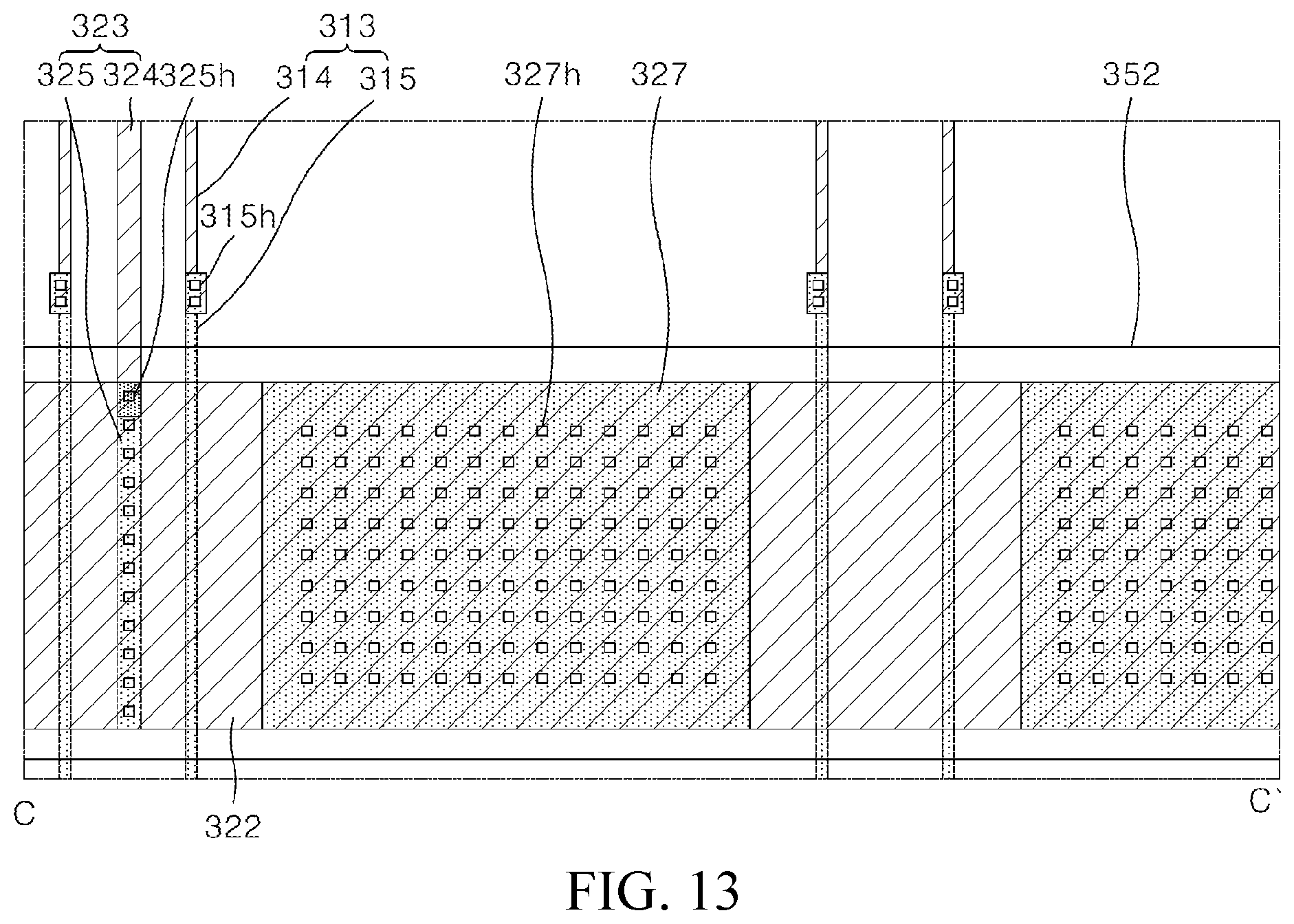 Patent US12101980 Figure 13 – Transparent display panel and transparent display device including the same