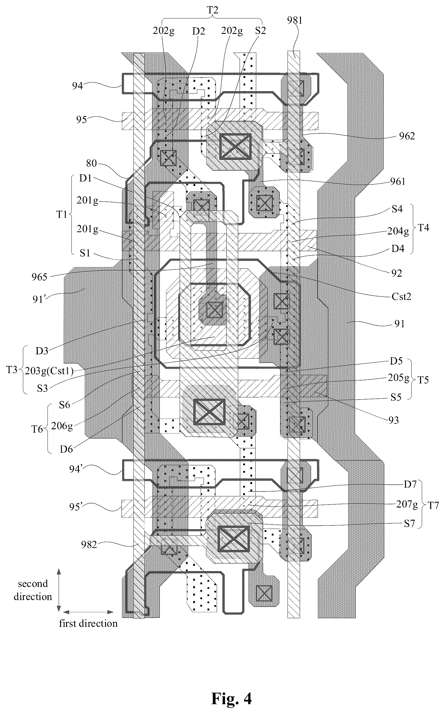 Patent US12101981 Figure 7 – Display substrate, method for manufacturing the same, and display device