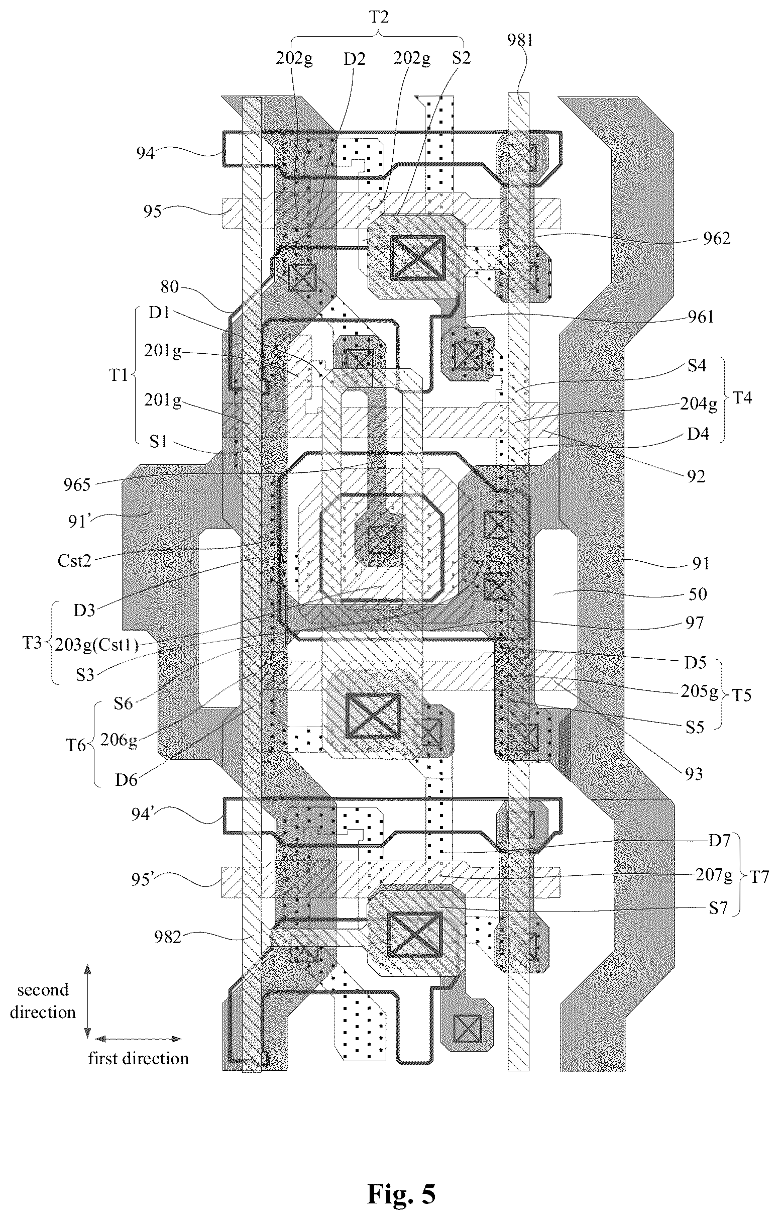 Patent US12101981 Figure 8 – Display substrate, method for manufacturing the same, and display device