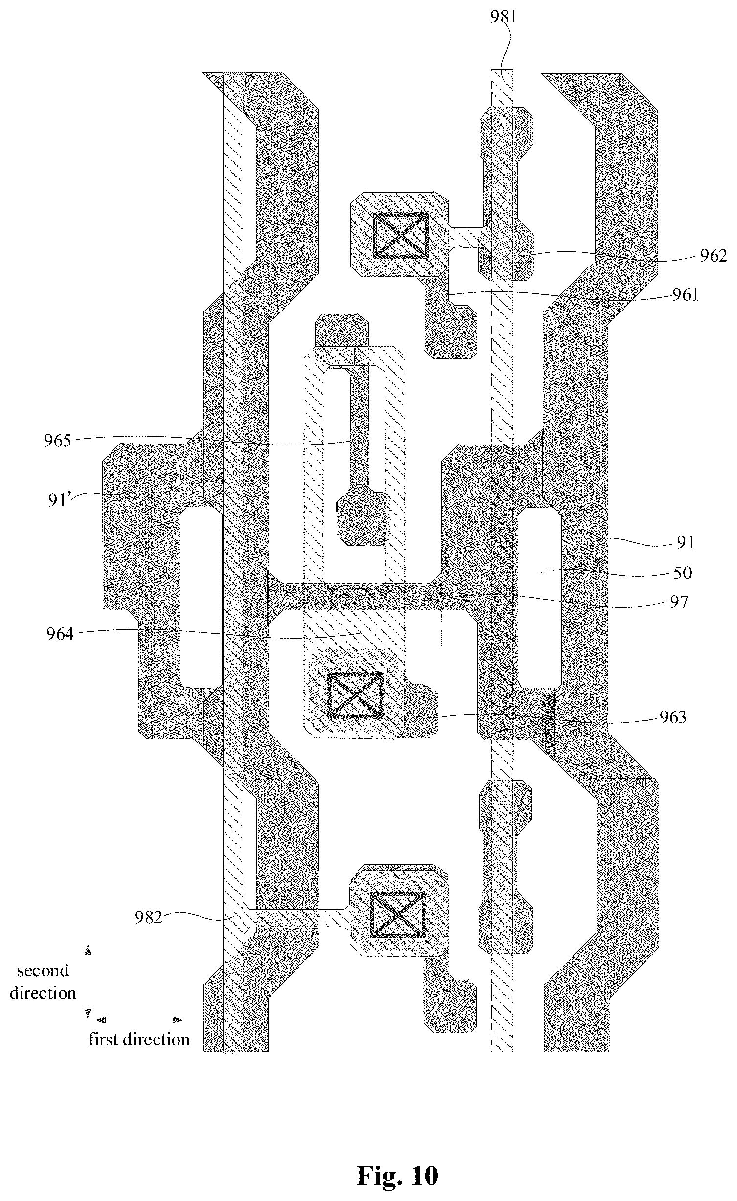 Patent US12101981 Figure 13 – Display substrate, method for manufacturing the same, and display device