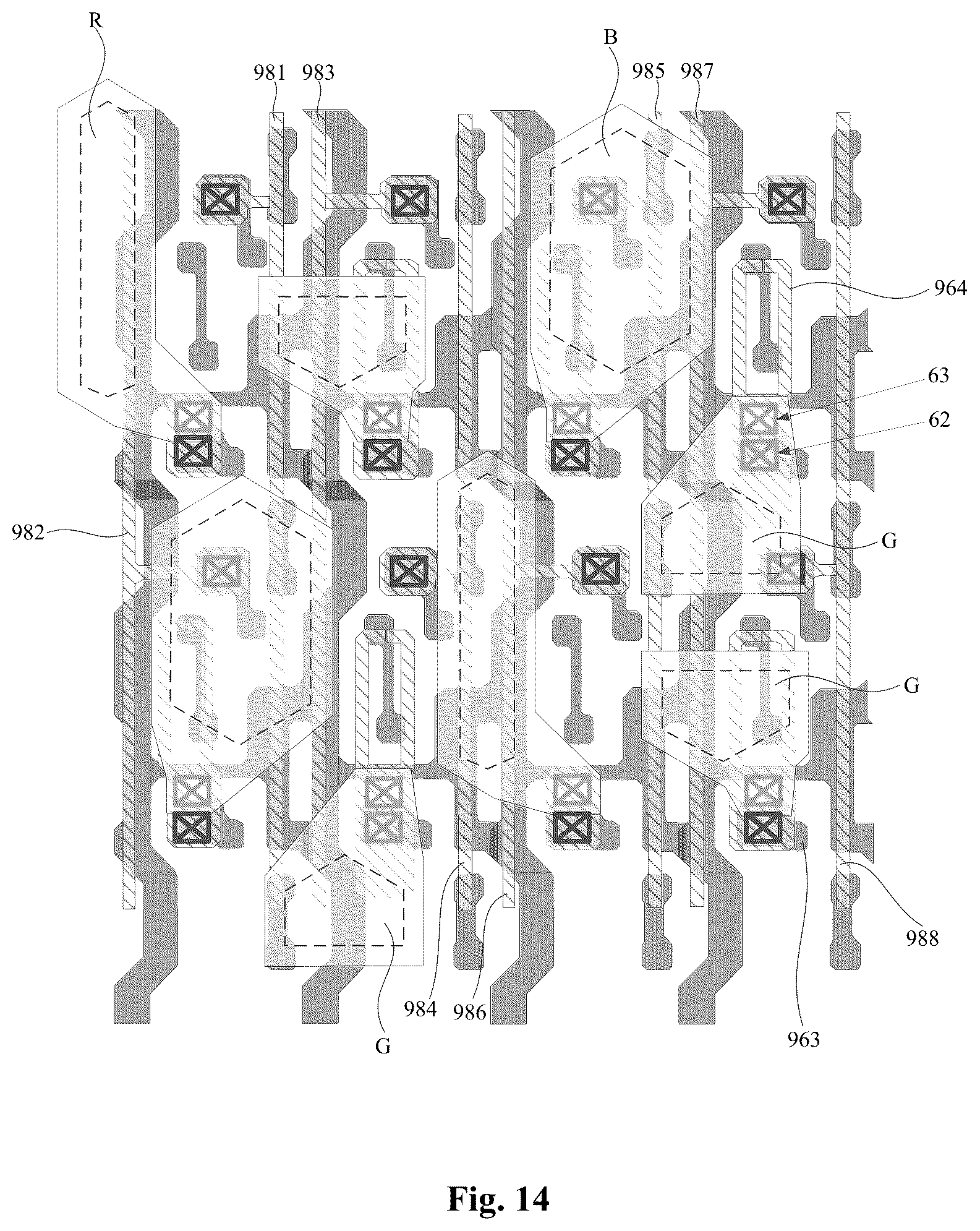 Patent US12101981 Figure 18 – Display substrate, method for manufacturing the same, and display device