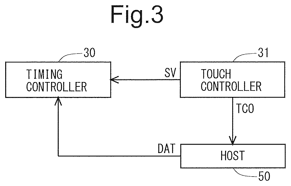 Patent US12101983 Figure 3 – Display device equipped with touch panel, and method for controlling display device