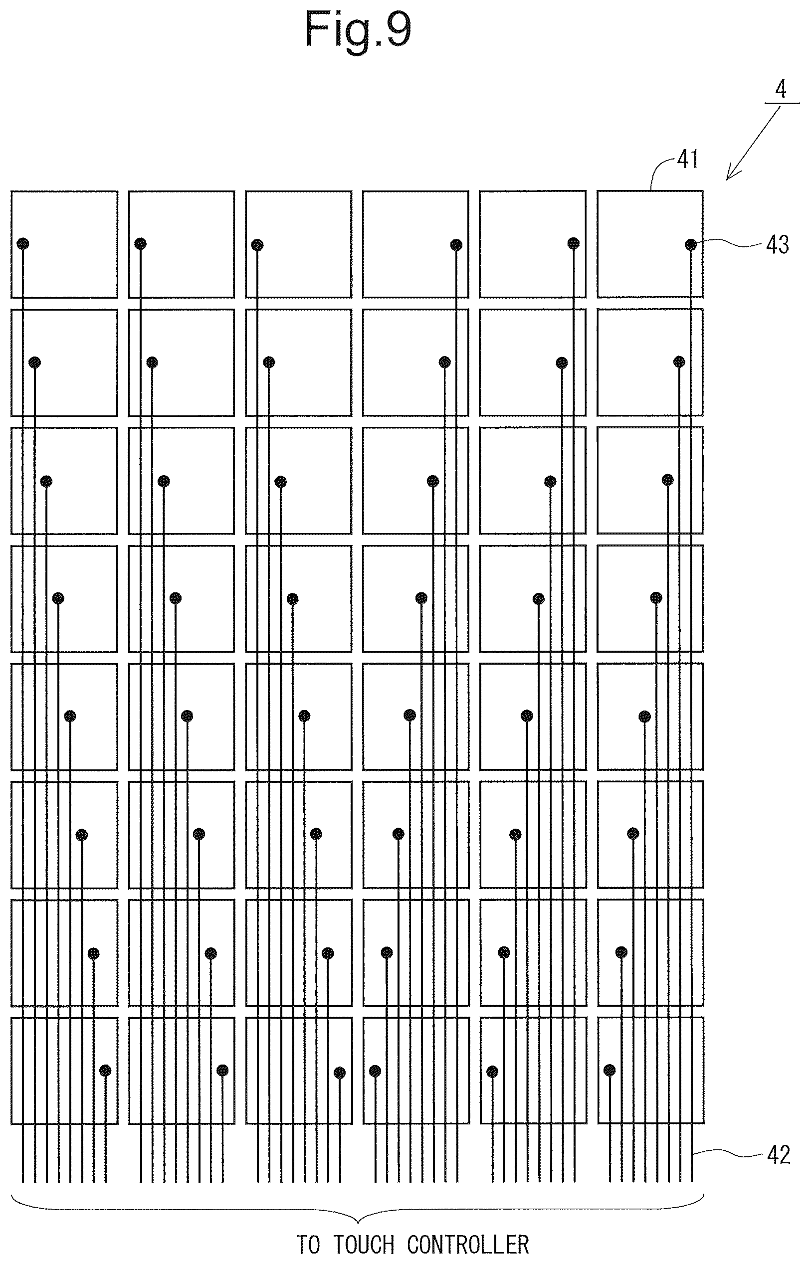 Patent US12101983 Figure 8 – Display device equipped with touch panel, and method for controlling display device