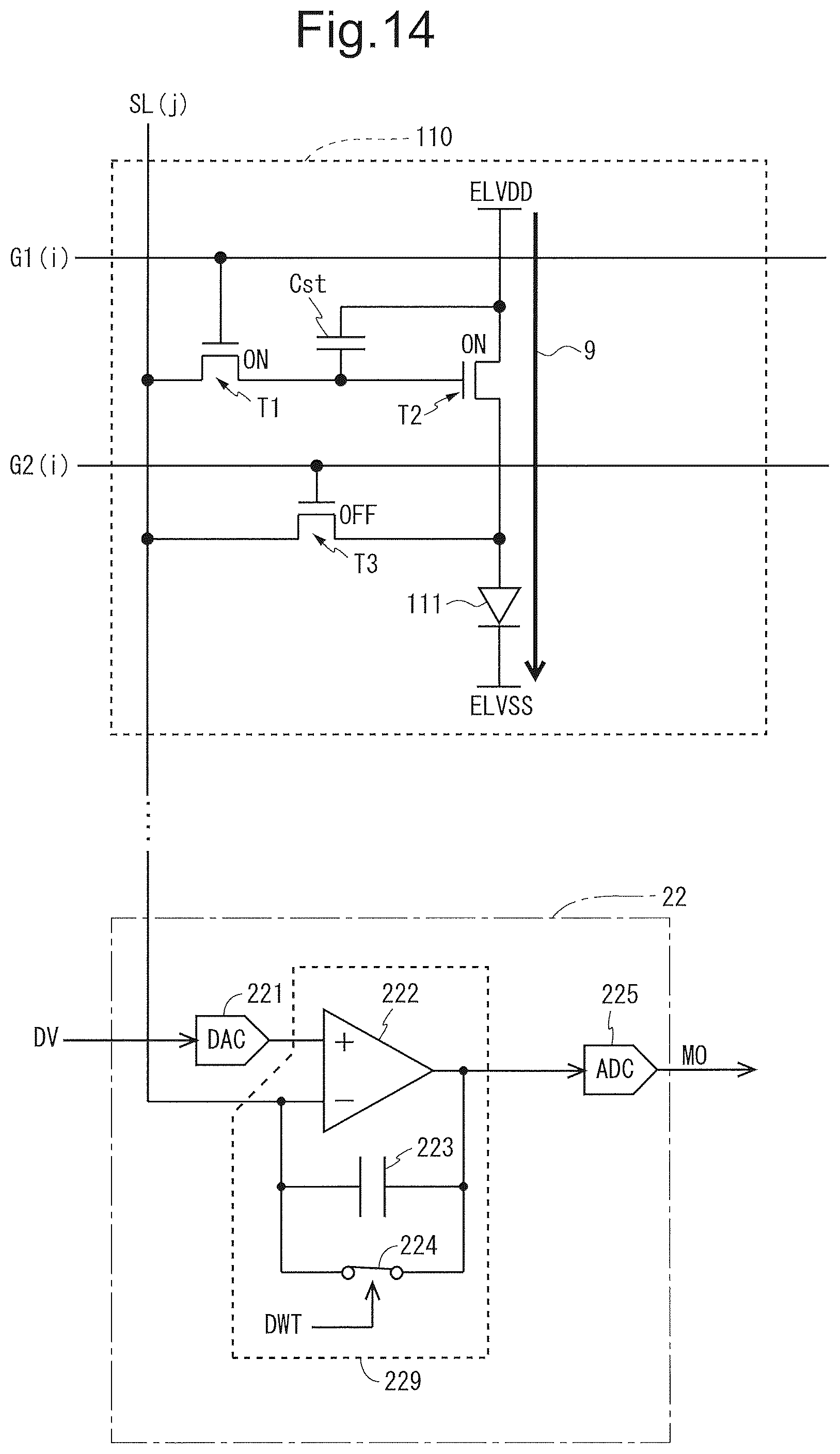 Patent US12101983 Figure 13 – Display device equipped with touch panel, and method for controlling display device