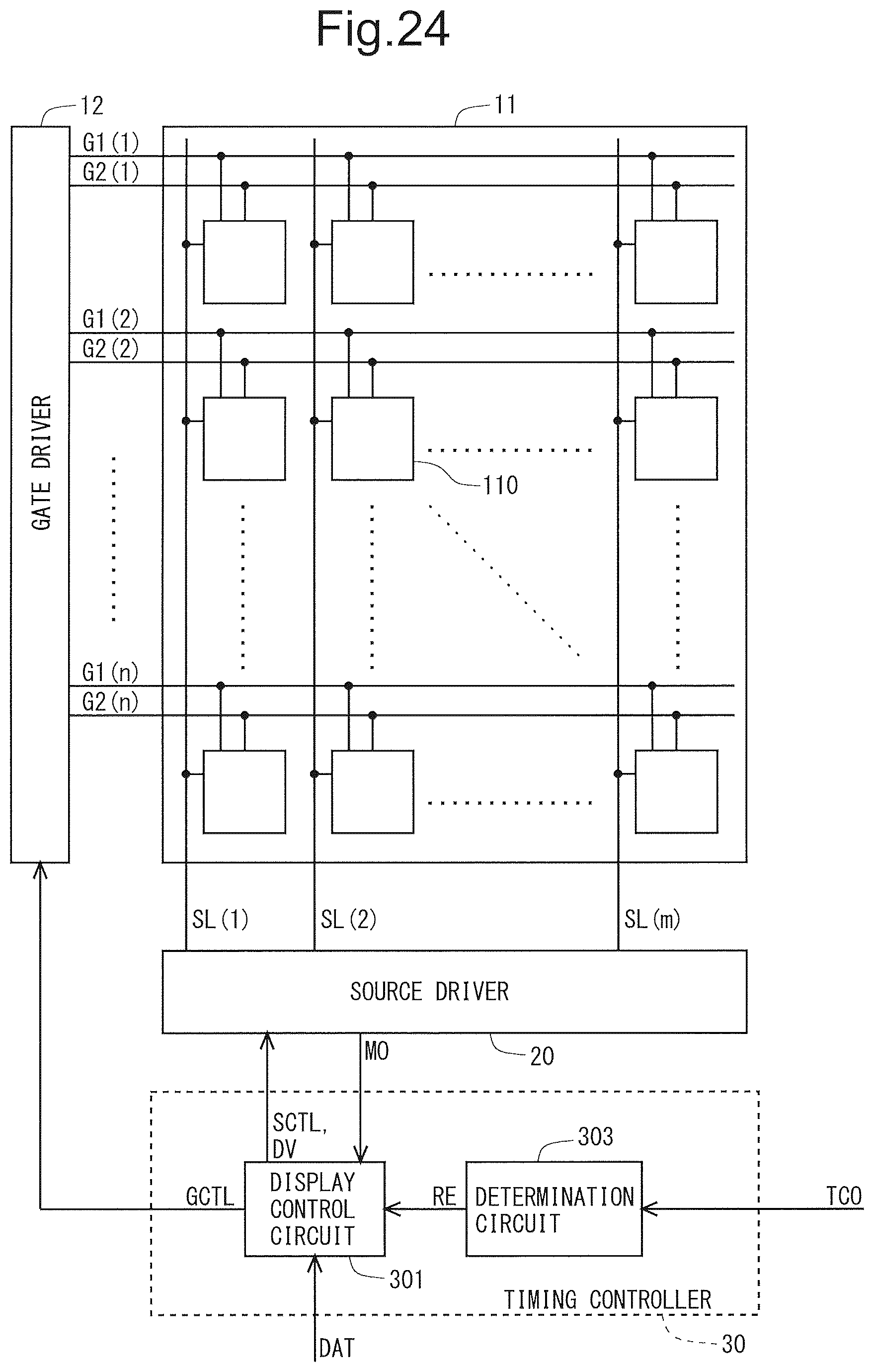 Patent US12101983 Figure 19 – Display device equipped with touch panel, and method for controlling display device