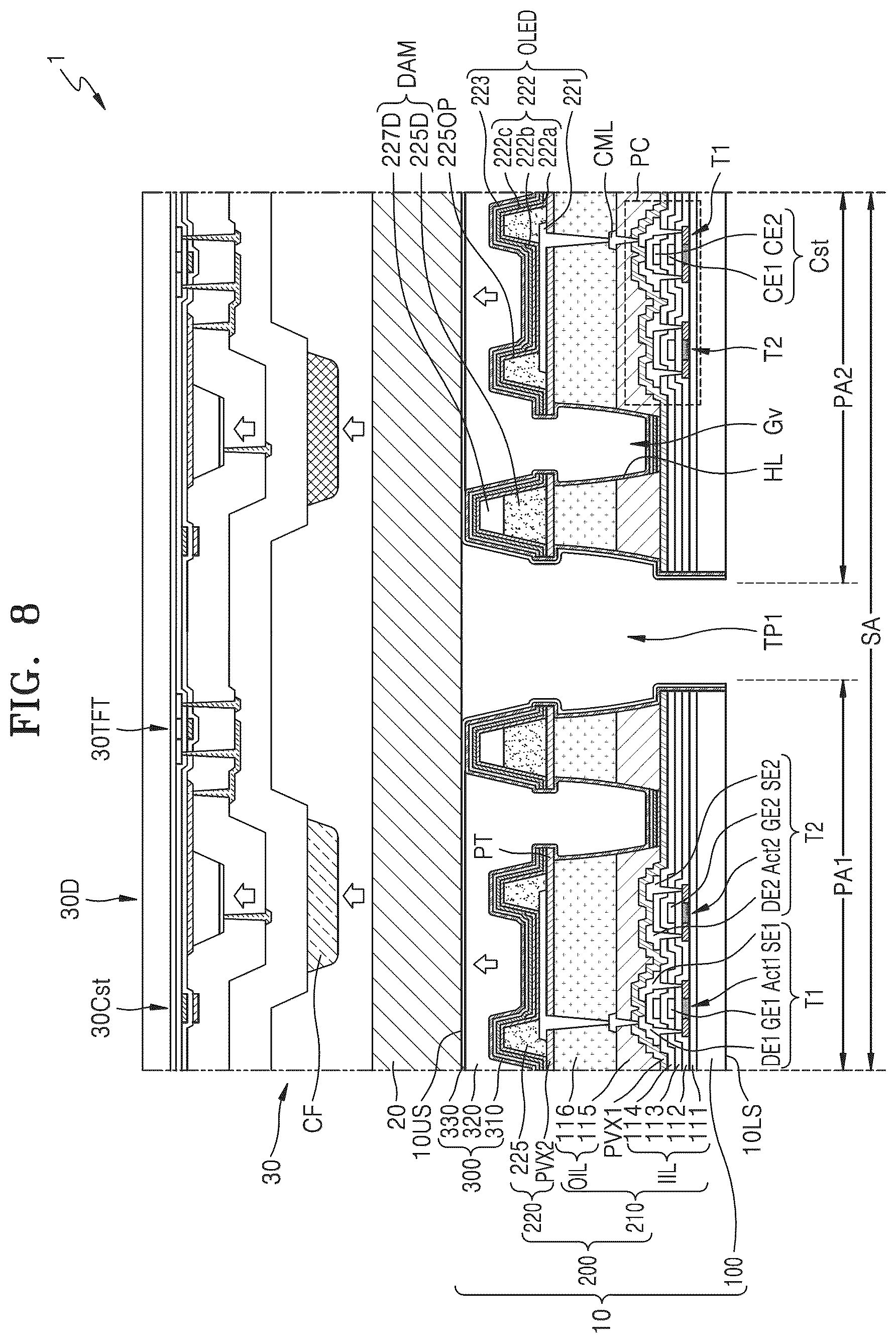 Patent US12101984 Figure 13 – Display device