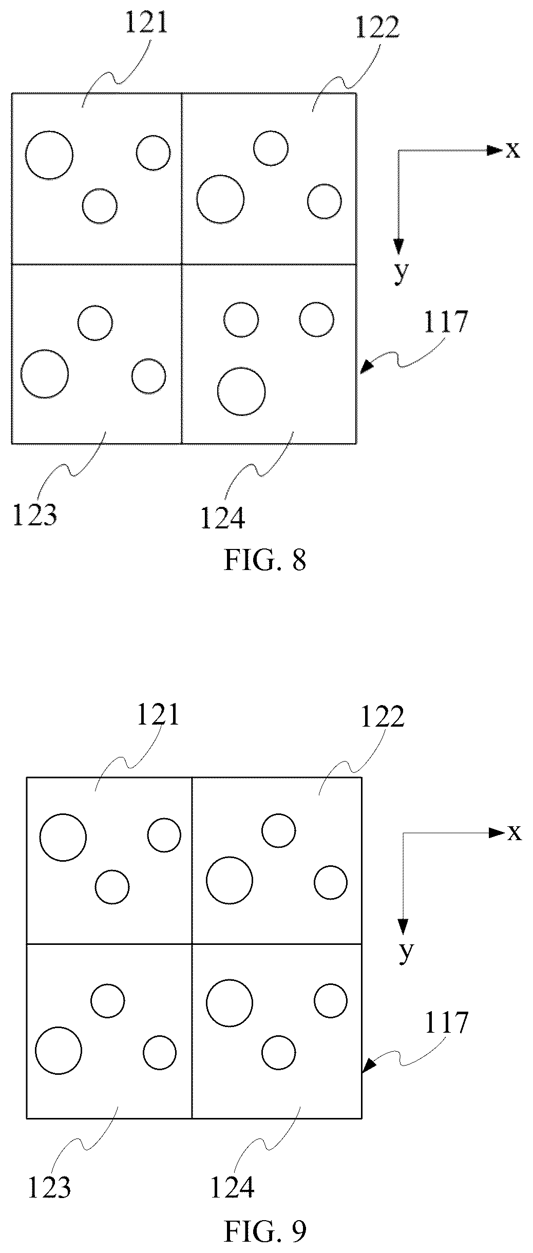 Patent US12101985 Figure 4 – Arrangement of anodes in display module, display panel and electronic device