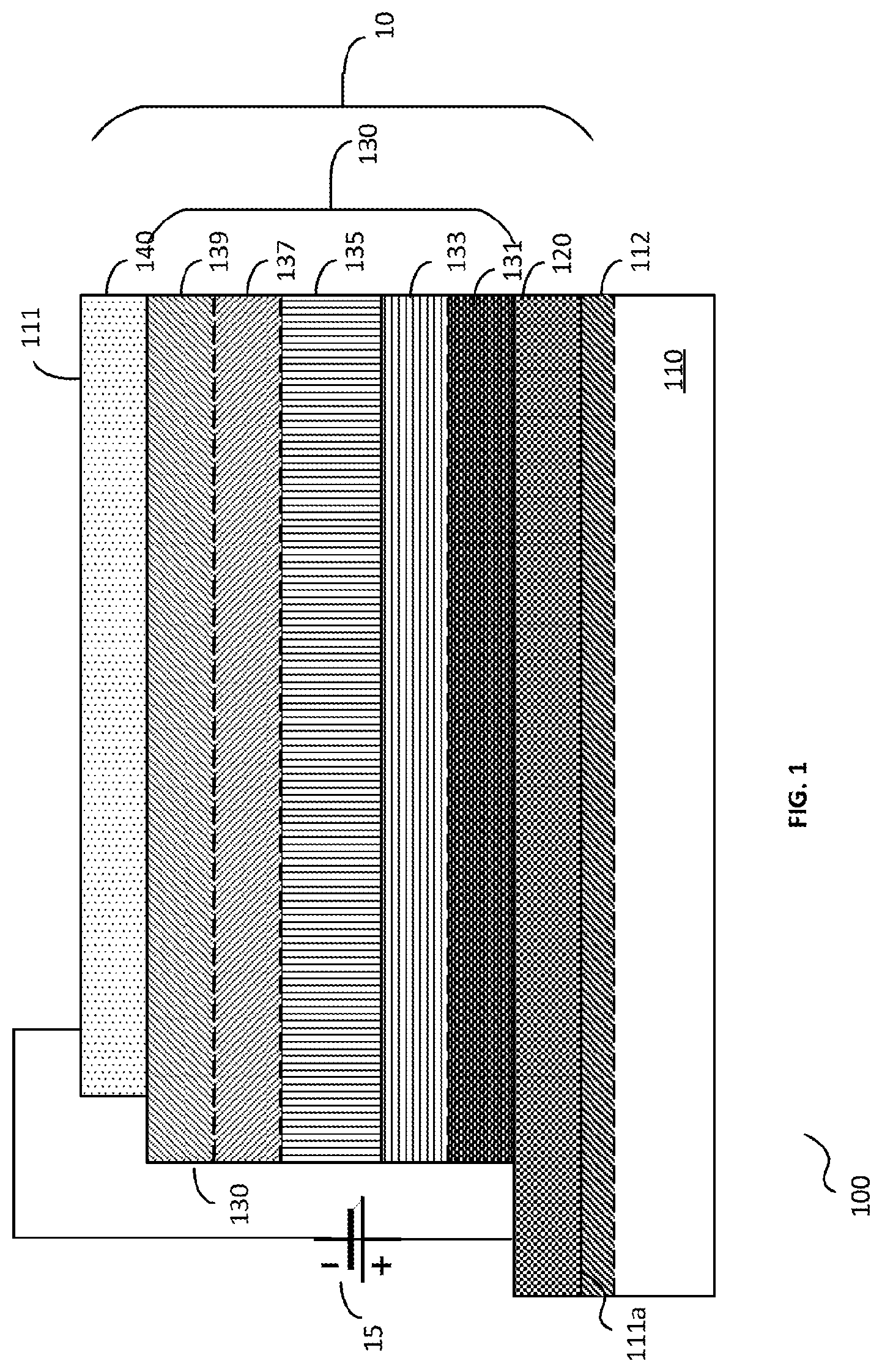 Patent US12101987 Figure 1 – Materials for forming a nucleation-inhibiting coating and devices incorporating same