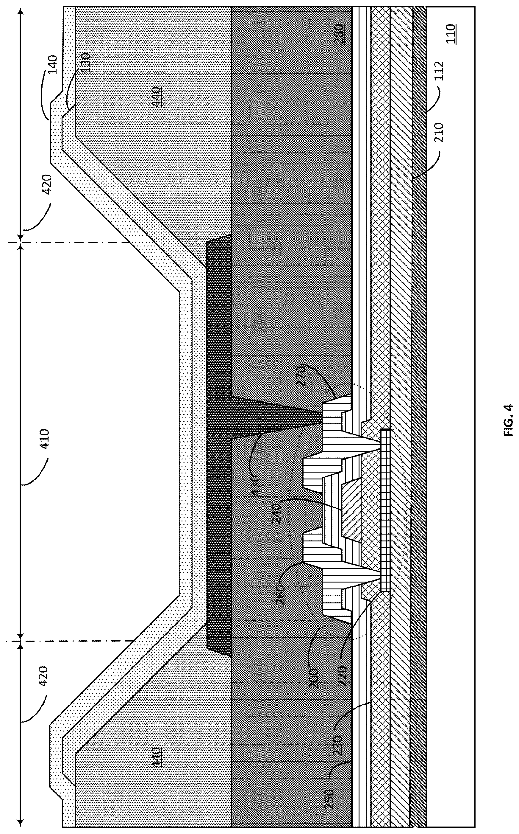 Patent US12101987 Figure 4 – Materials for forming a nucleation-inhibiting coating and devices incorporating same