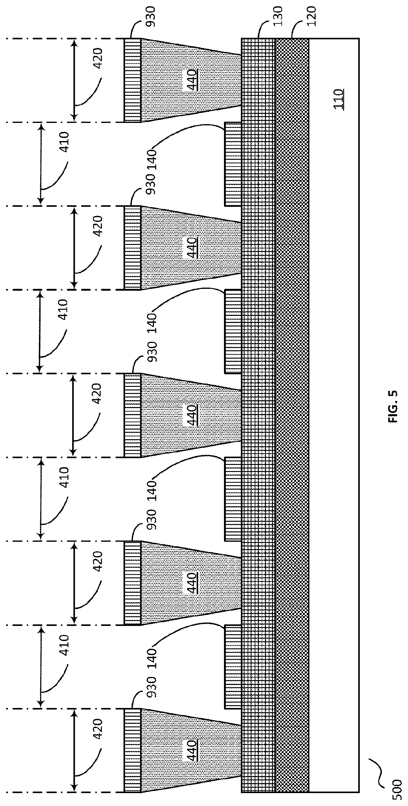 Patent US12101987 Figure 5 – Materials for forming a nucleation-inhibiting coating and devices incorporating same