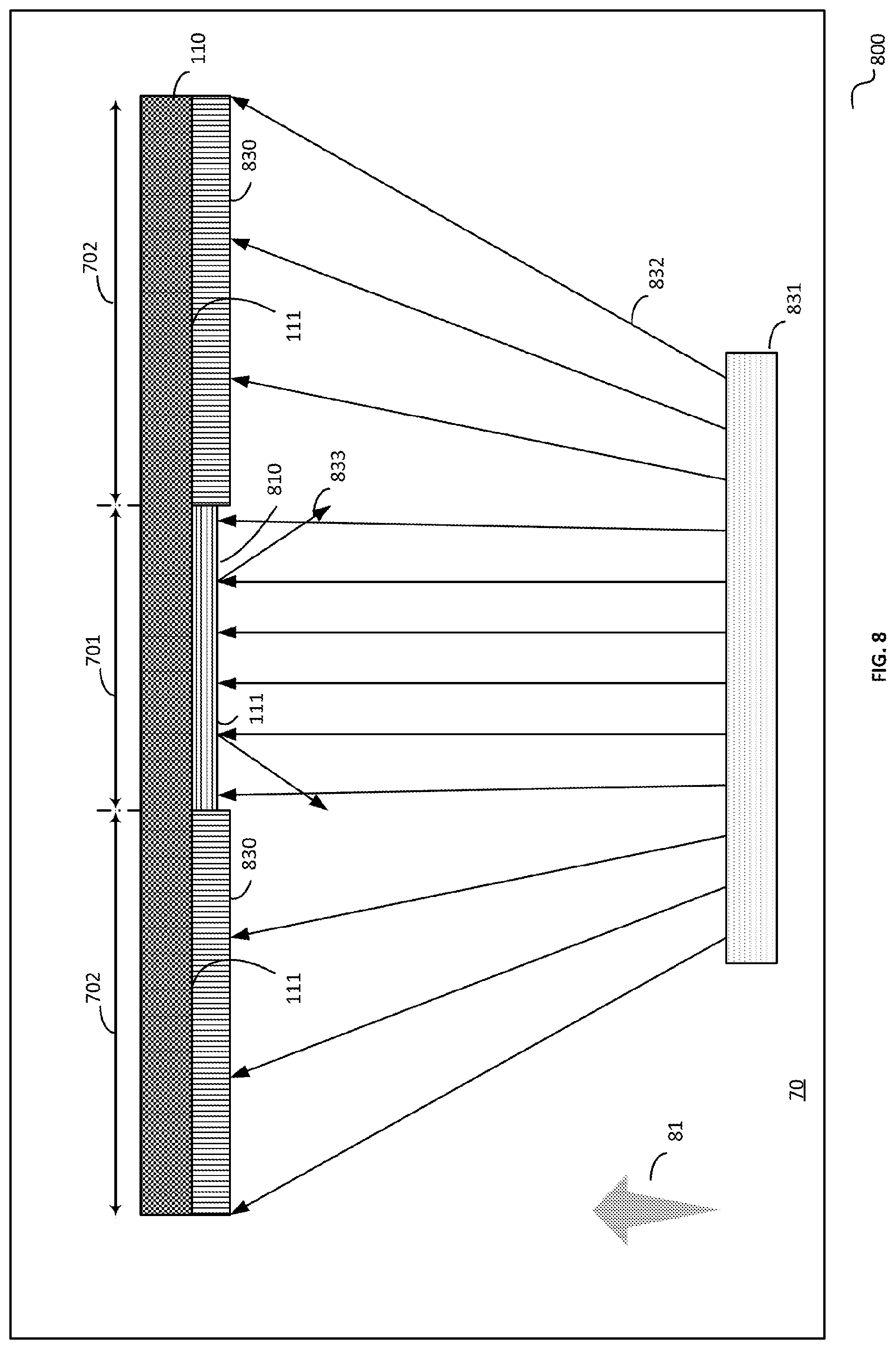 Patent US12101987 Figure 8 – Materials for forming a nucleation-inhibiting coating and devices incorporating same