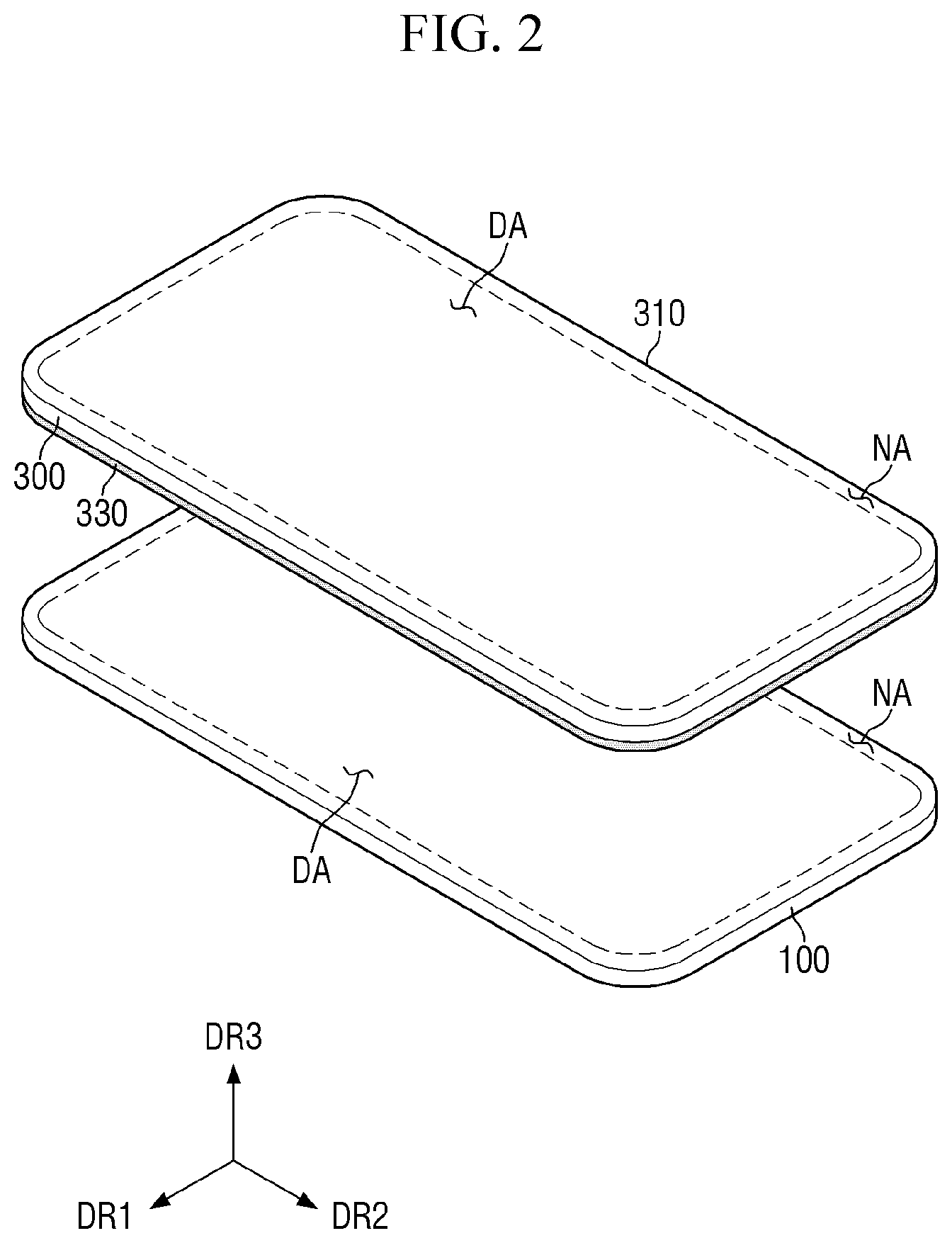Patent US12101988 Figure 2 – Display device