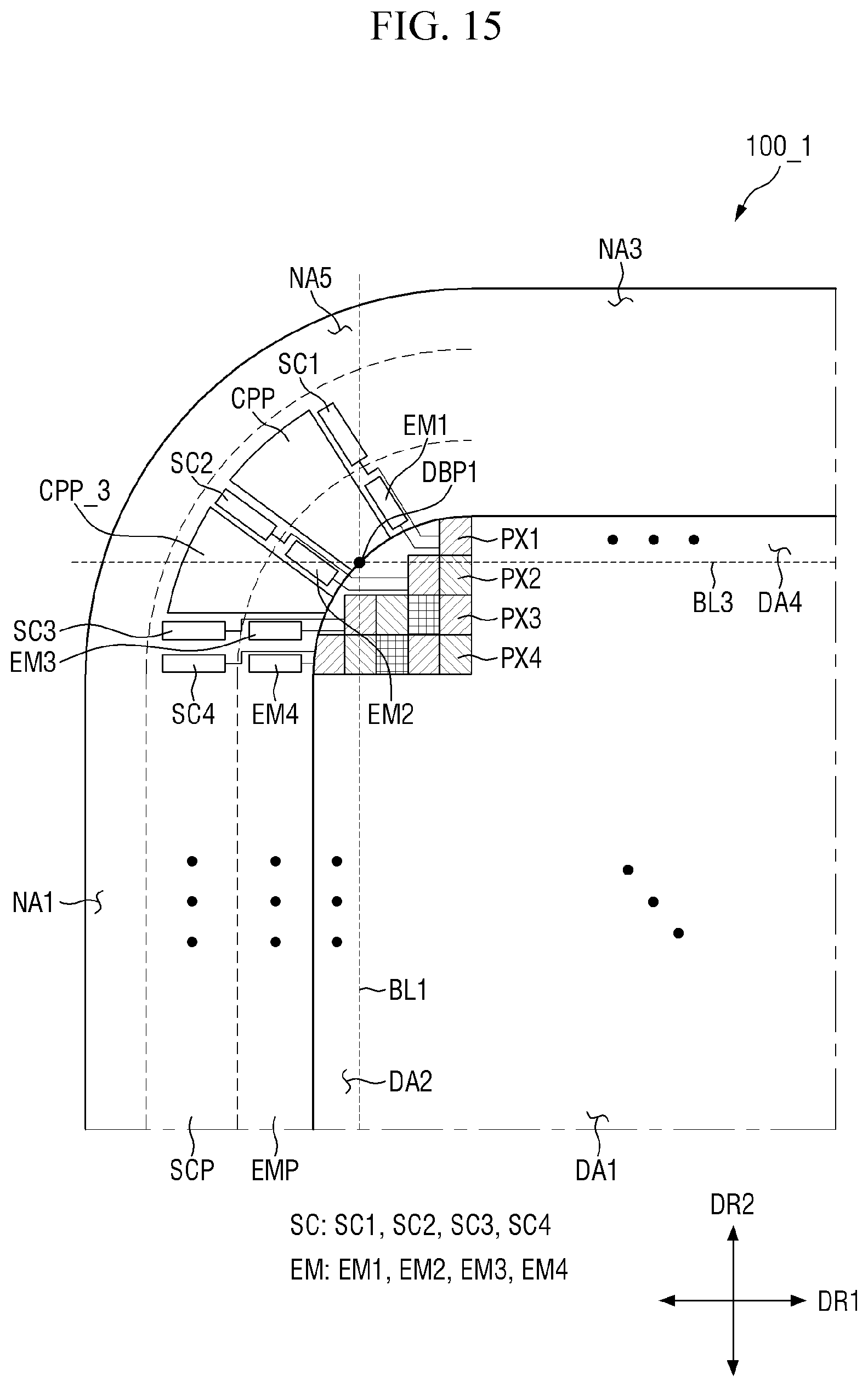 Patent US12101988 Figure 15 – Display device