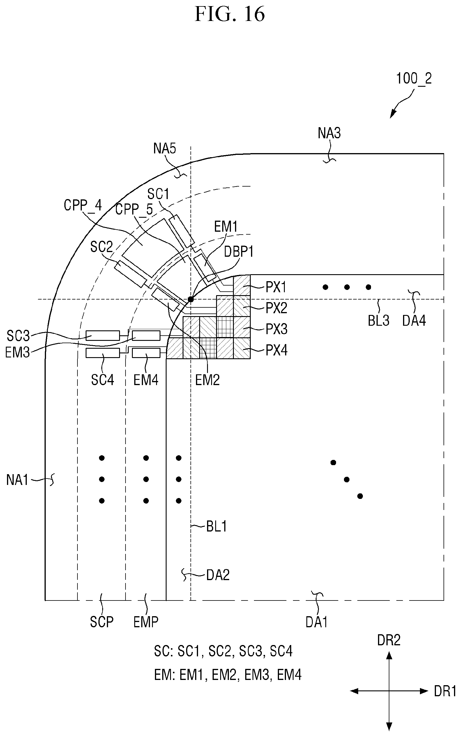 Patent US12101988 Figure 16 – Display device