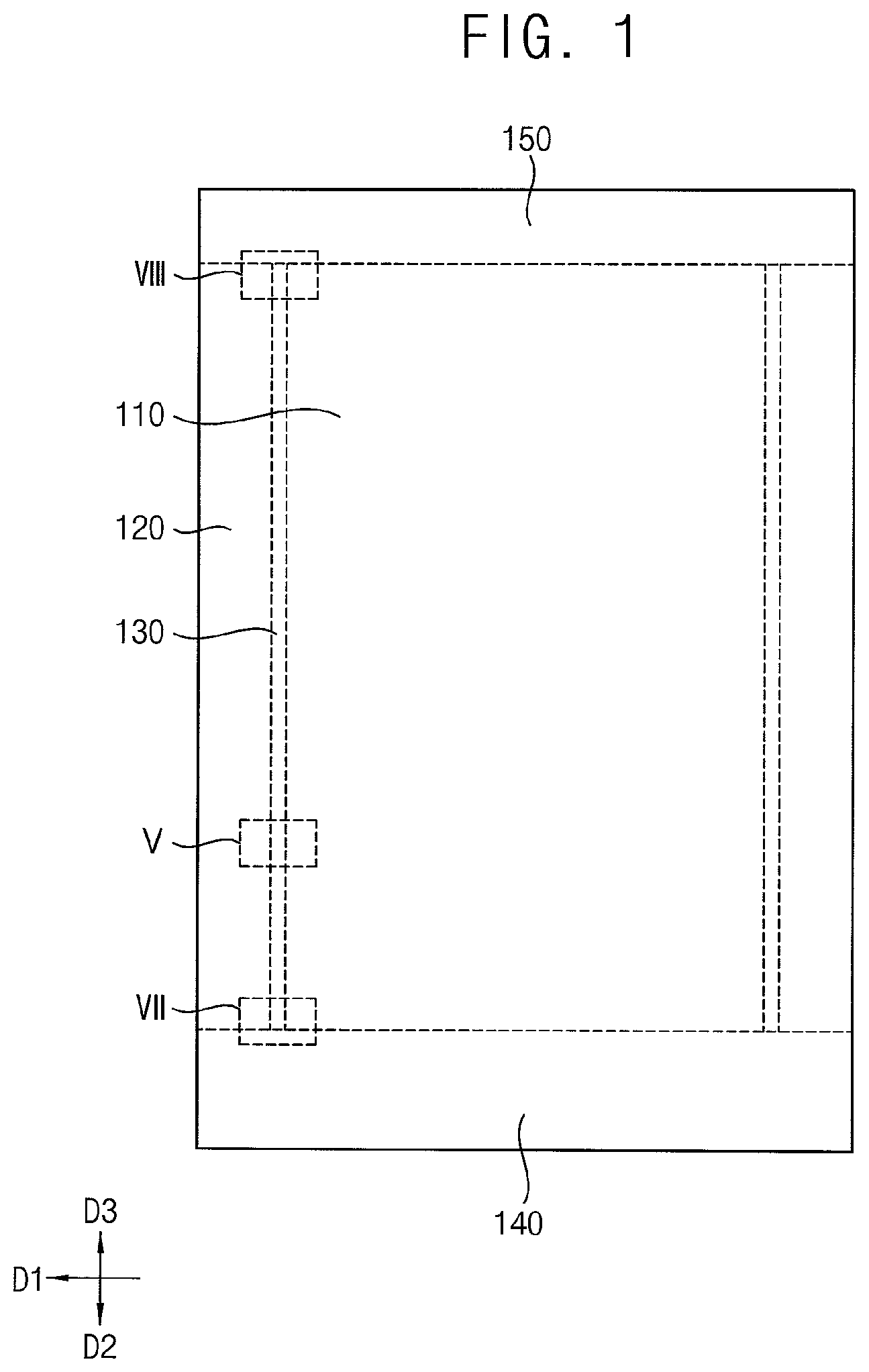 Patent US12101989 Figure 1 – Stretchable display device