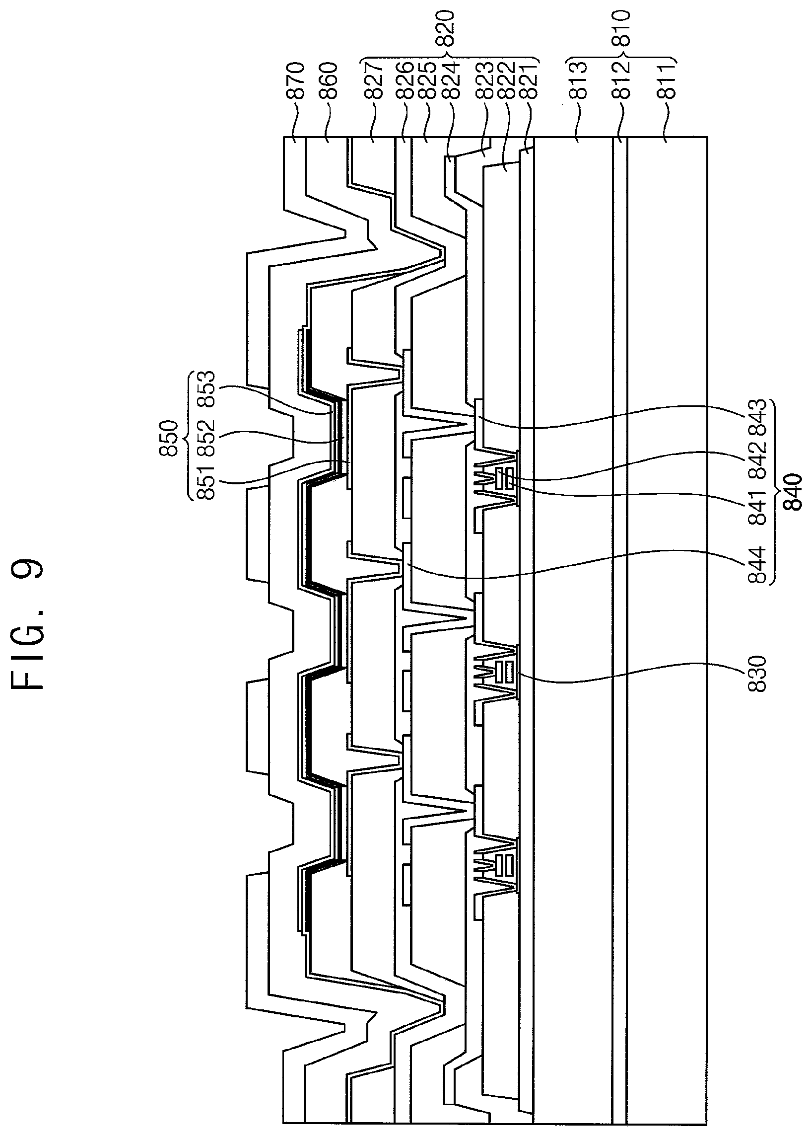 Patent US12101989 Figure 9 – Stretchable display device