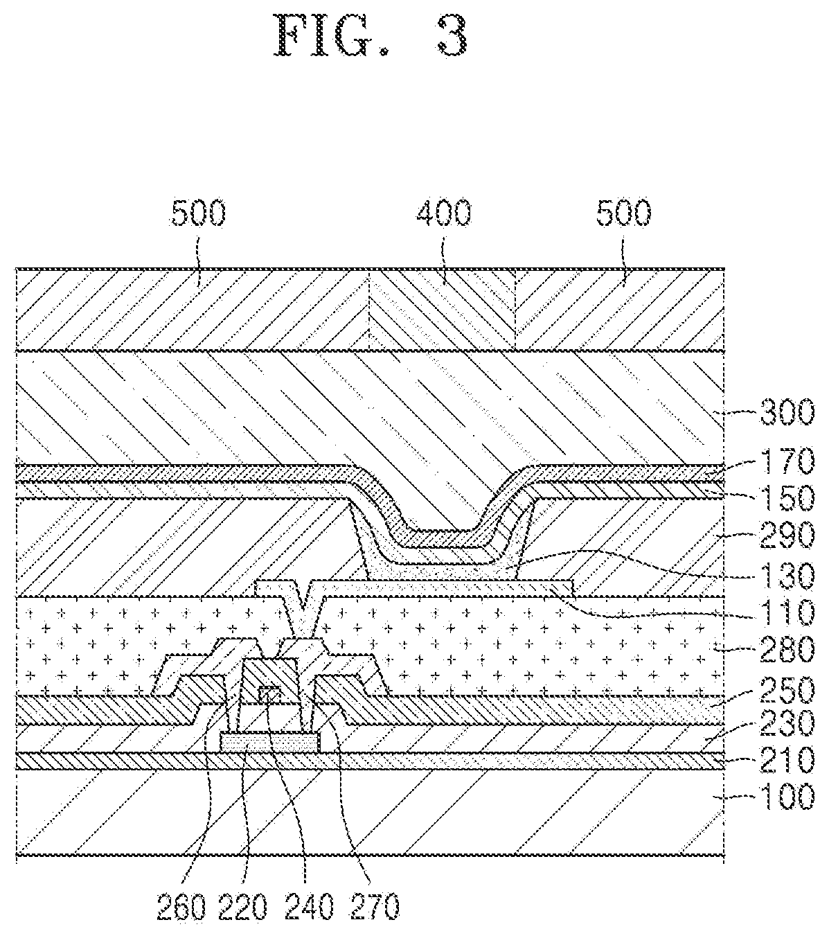Patent US12101996 Figure 3 – Organometallic compound, light-emitting device including the same, and electronic apparatus