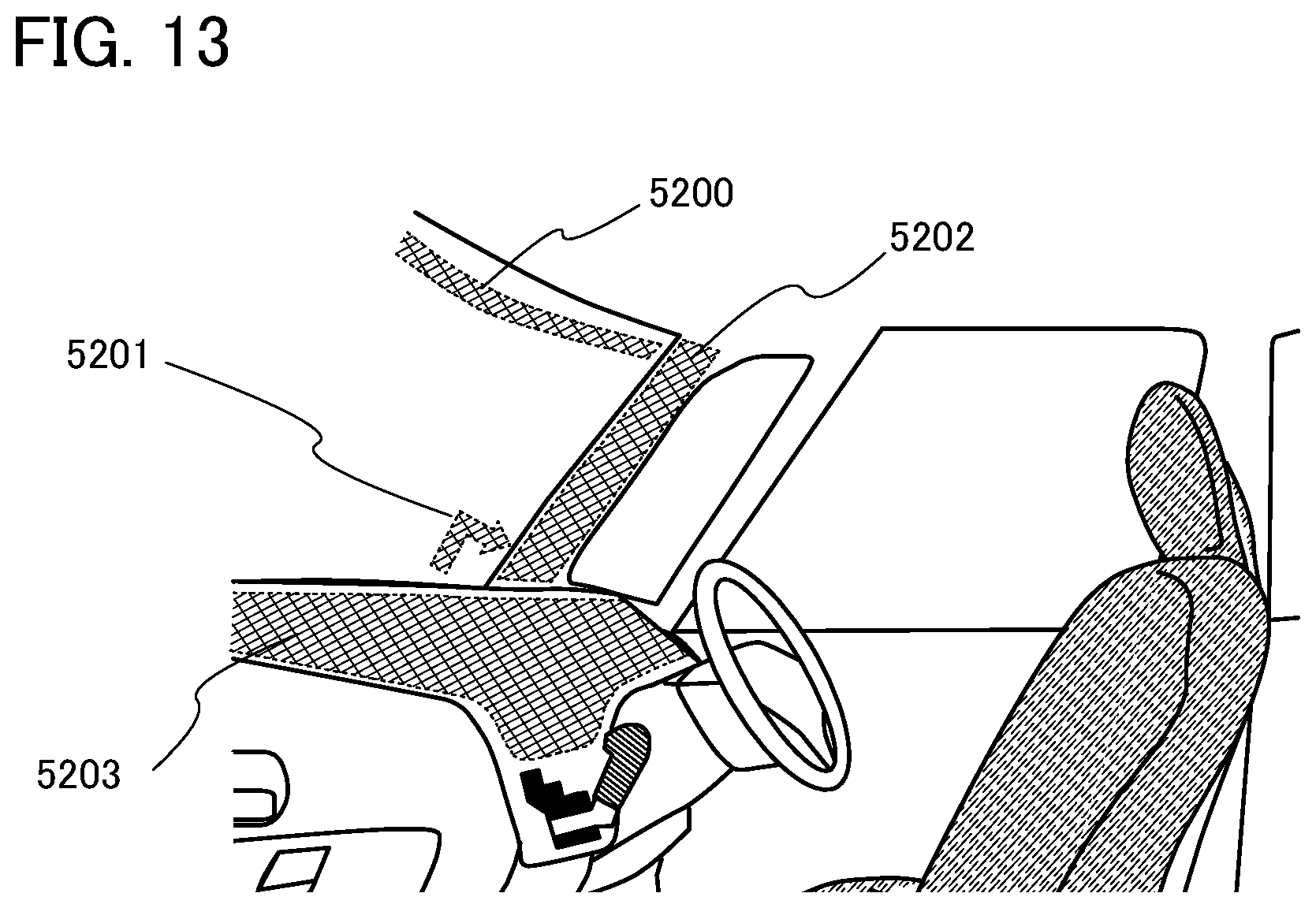 Patent US12101997 Figure 13 – Light-emitting device including light-emitting layer and electron-transport layer