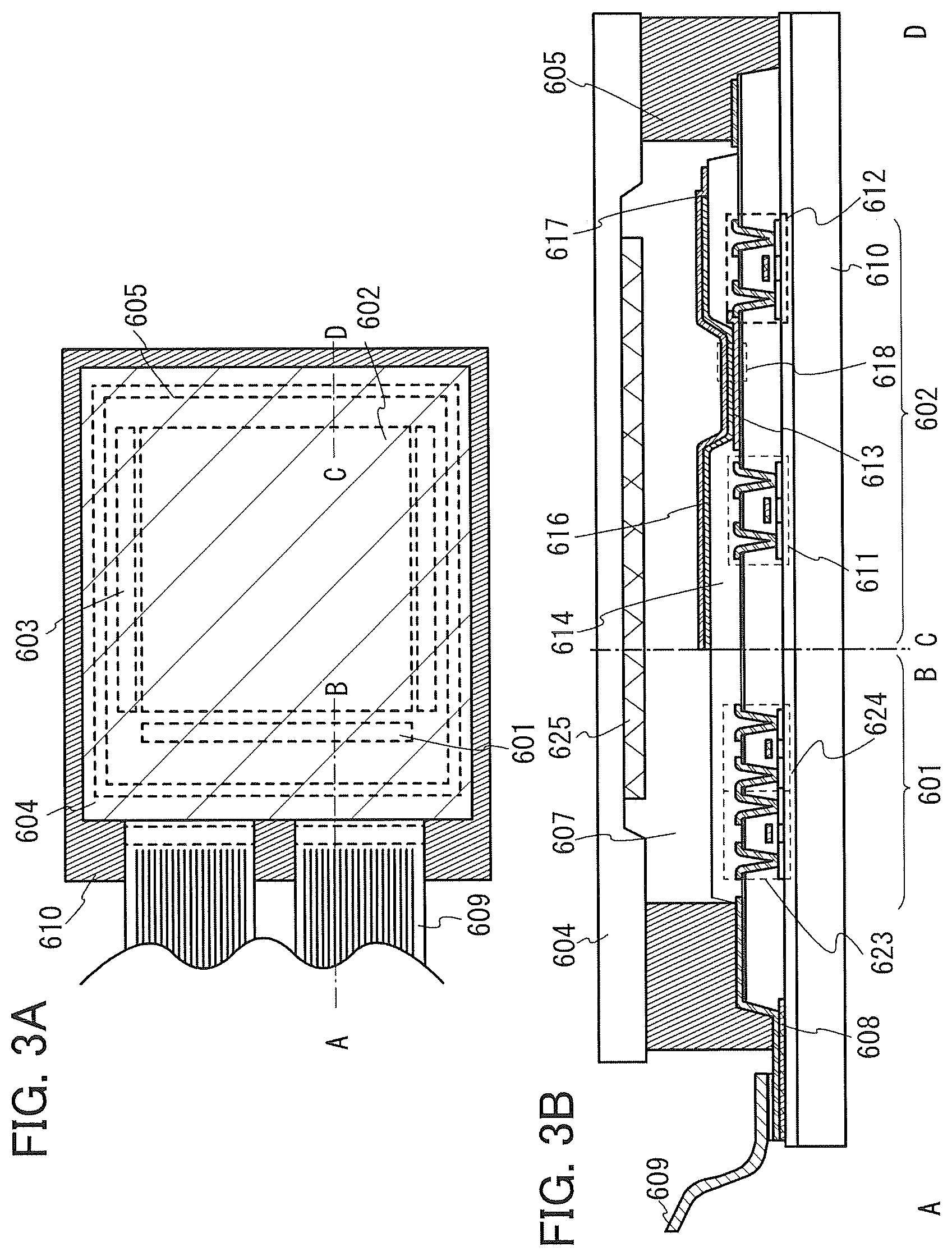 Patent US12102000 Figure 3 – Light-emitting element, organic compound, light-emitting device, electronic device, and lighting device