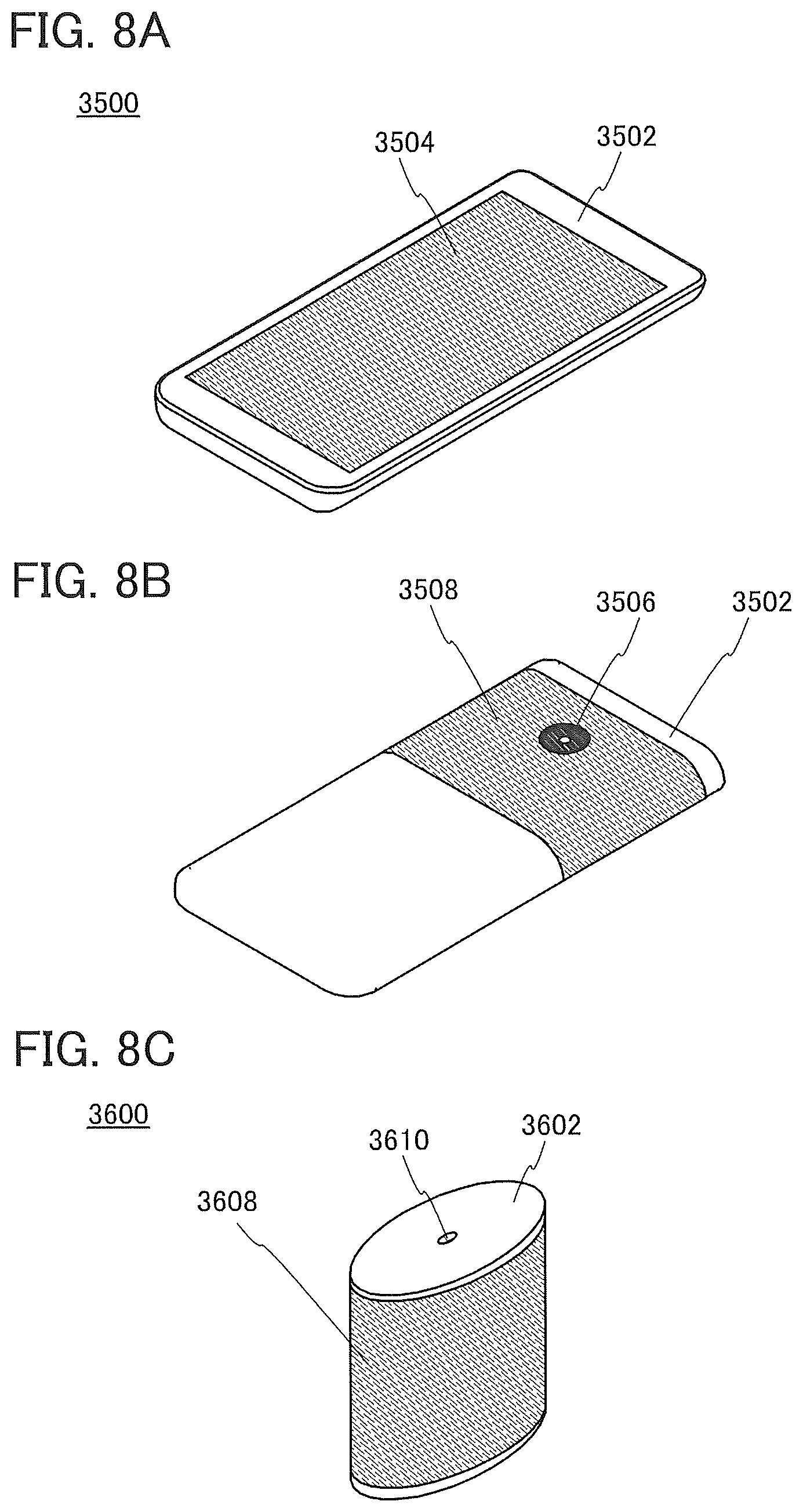 Patent US12102000 Figure 8 – Light-emitting element, organic compound, light-emitting device, electronic device, and lighting device