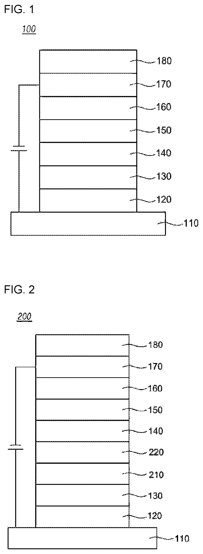 Patent US12102004 — Compound for organic electronic element, organic electronic element using the same, and an electronic device thereof — Figure 1
