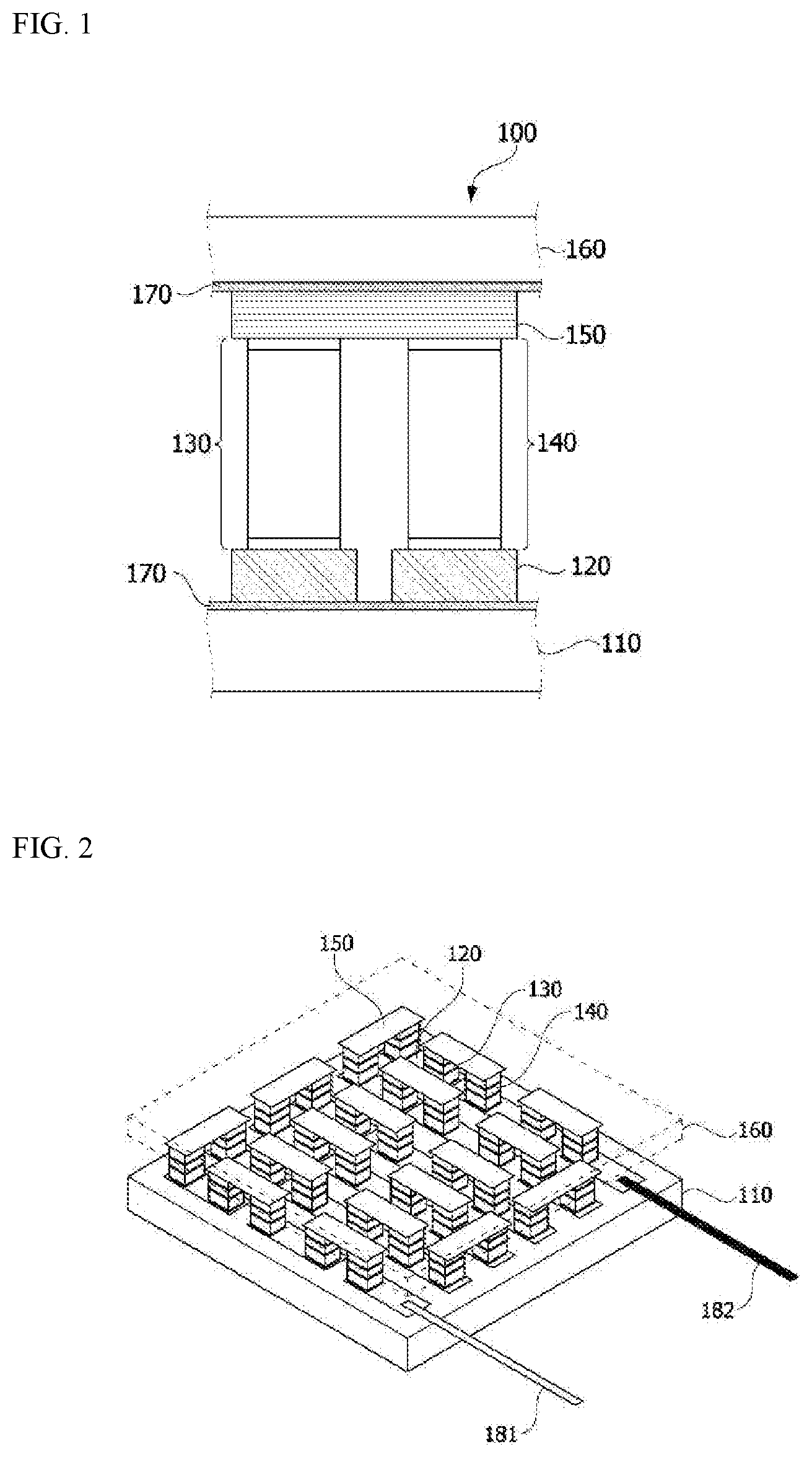 Patent US12102006 — Thermoelectric device — Figure 1