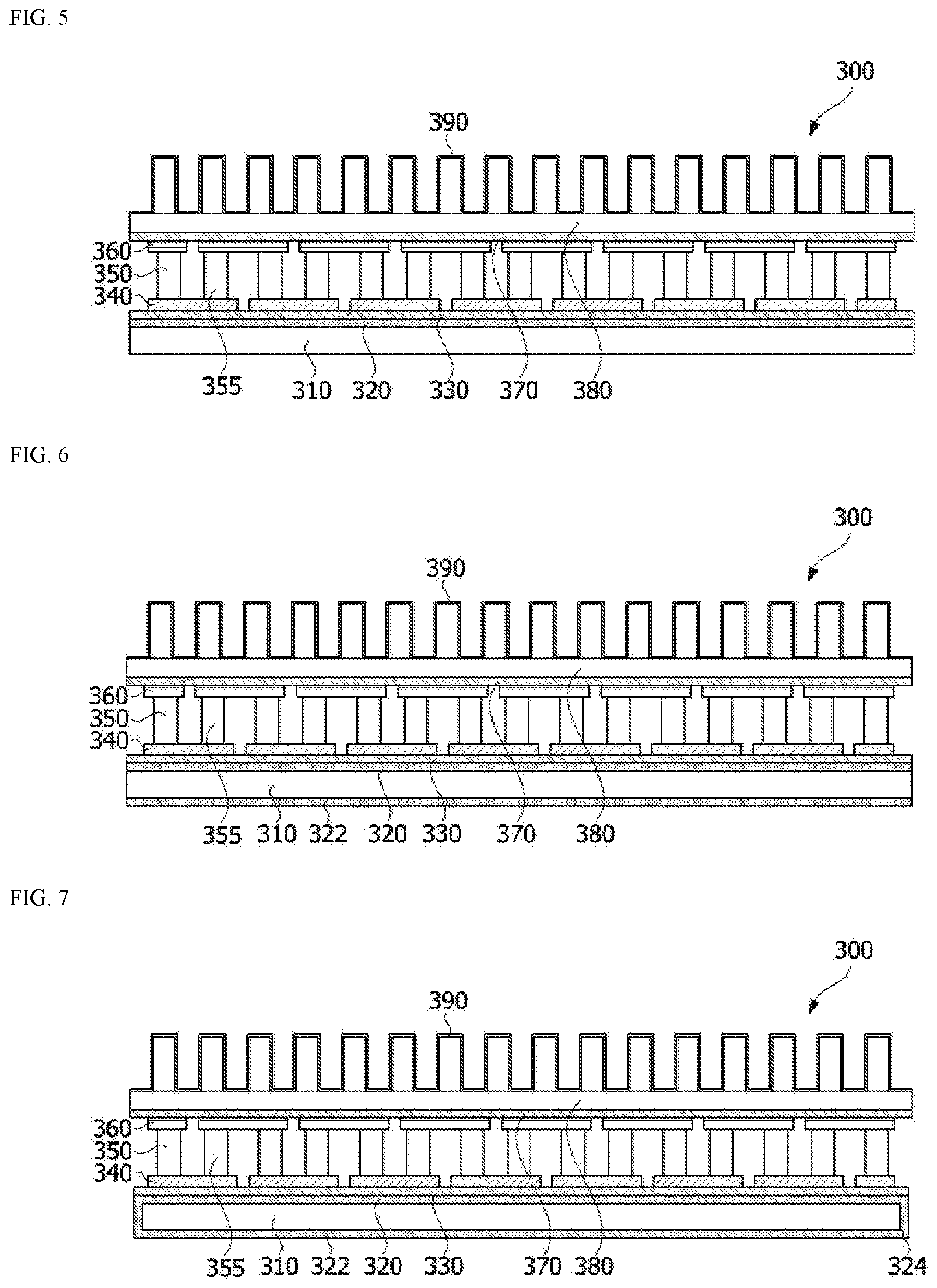 Patent US12102006 Figure 3 – Thermoelectric device