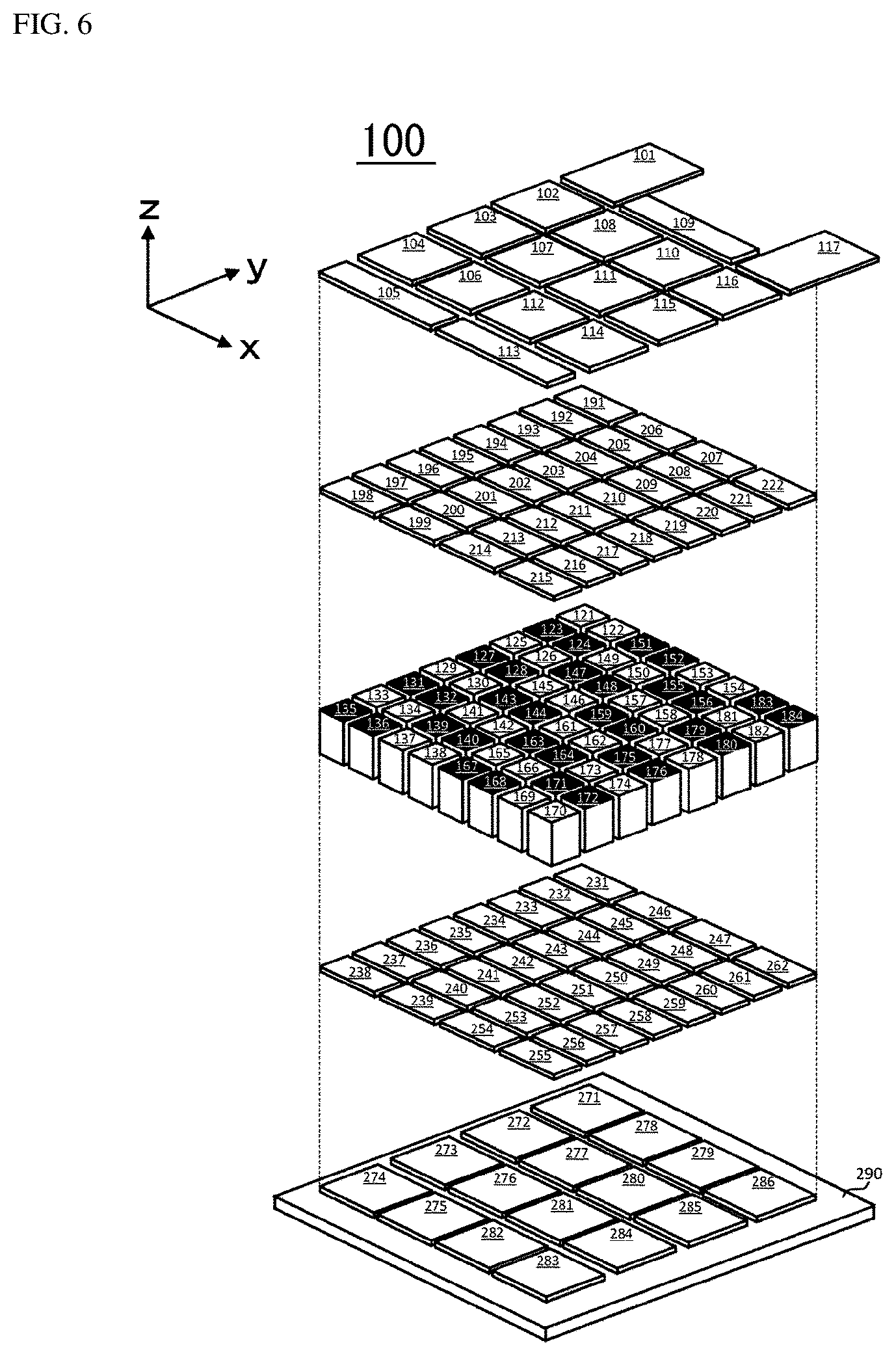 Patent US12102007 Figure 4 – Thermoelectric conversion module