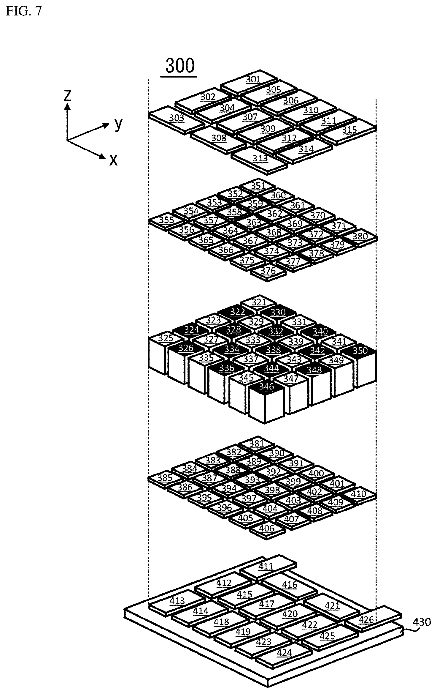 Patent US12102007 Figure 5 – Thermoelectric conversion module