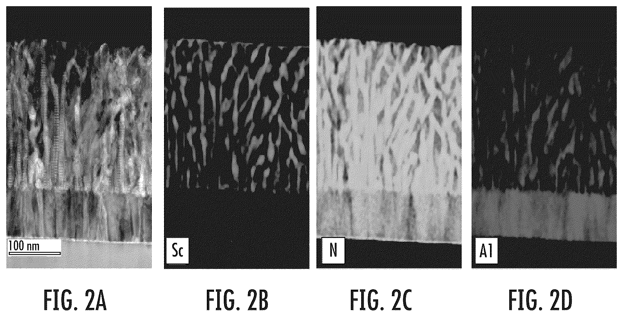 Patent US12102010 Figure 2 – Methods of forming films including scandium at low temperatures using chemical vapor deposition to provide piezoelectric resonator devices and/or high electron mobility transistor devices