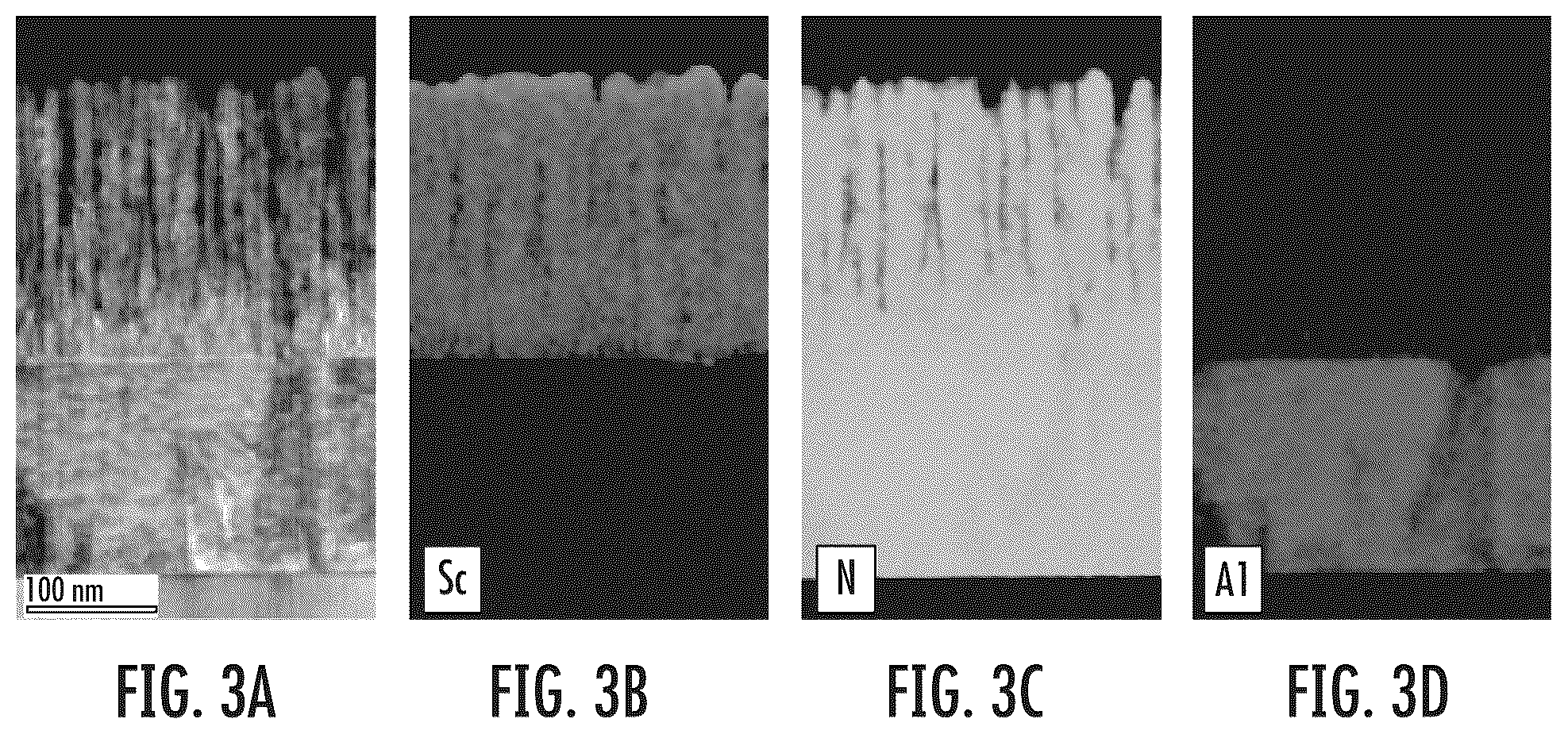 Patent US12102010 Figure 4 – Methods of forming films including scandium at low temperatures using chemical vapor deposition to provide piezoelectric resonator devices and/or high electron mobility transistor devices