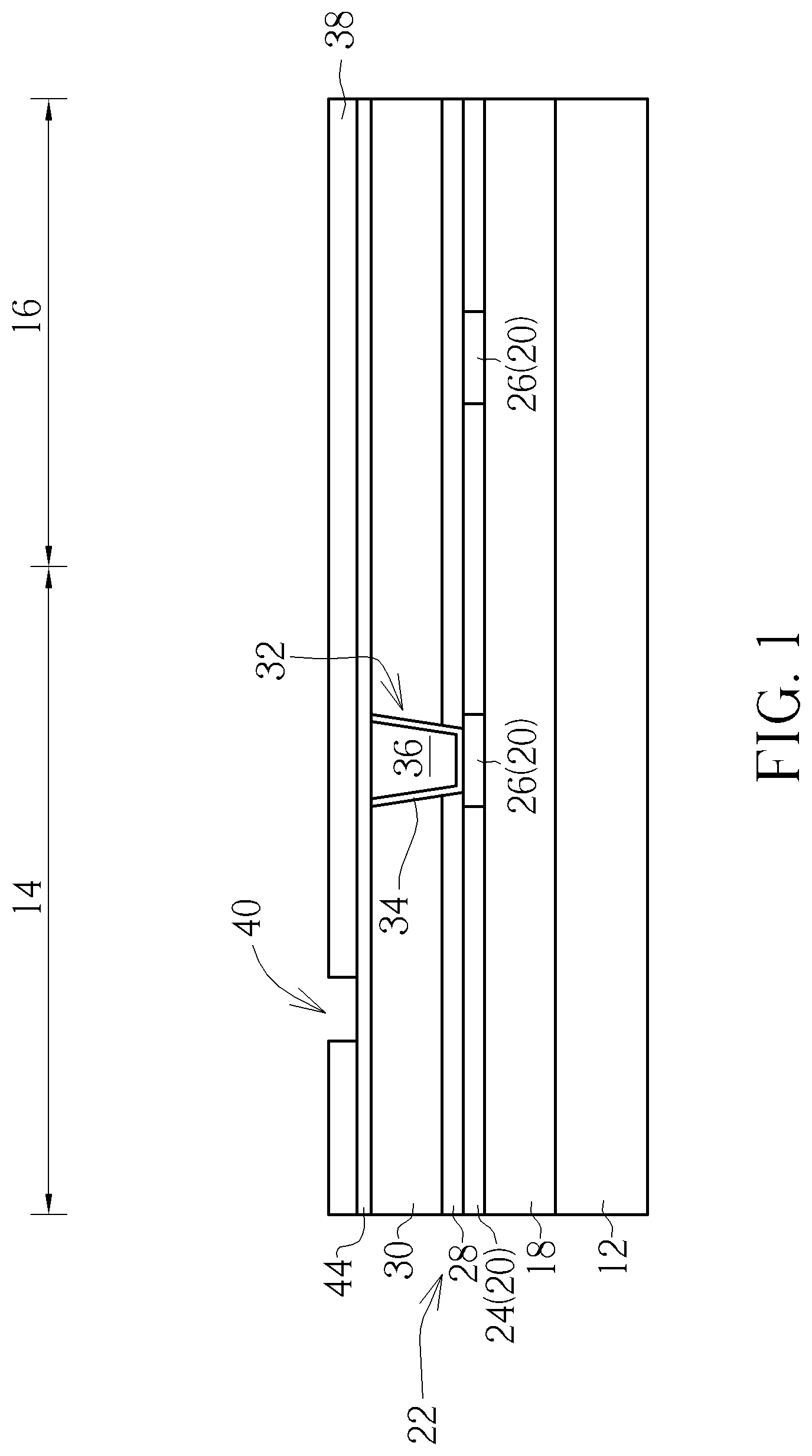 Patent US12102014 Figure 1 – Semiconductor device and method for fabricating the same