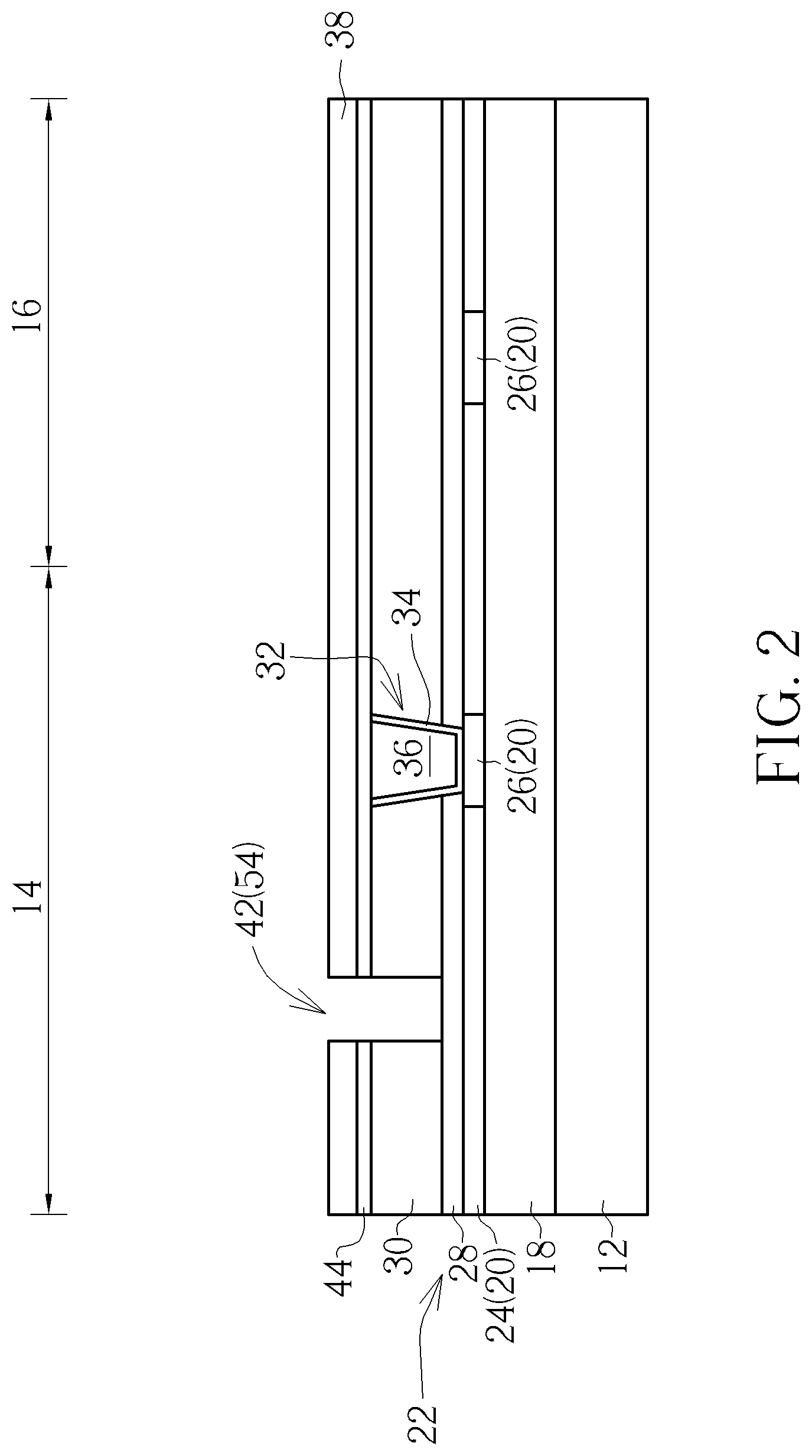 Patent US12102014 Figure 2 – Semiconductor device and method for fabricating the same